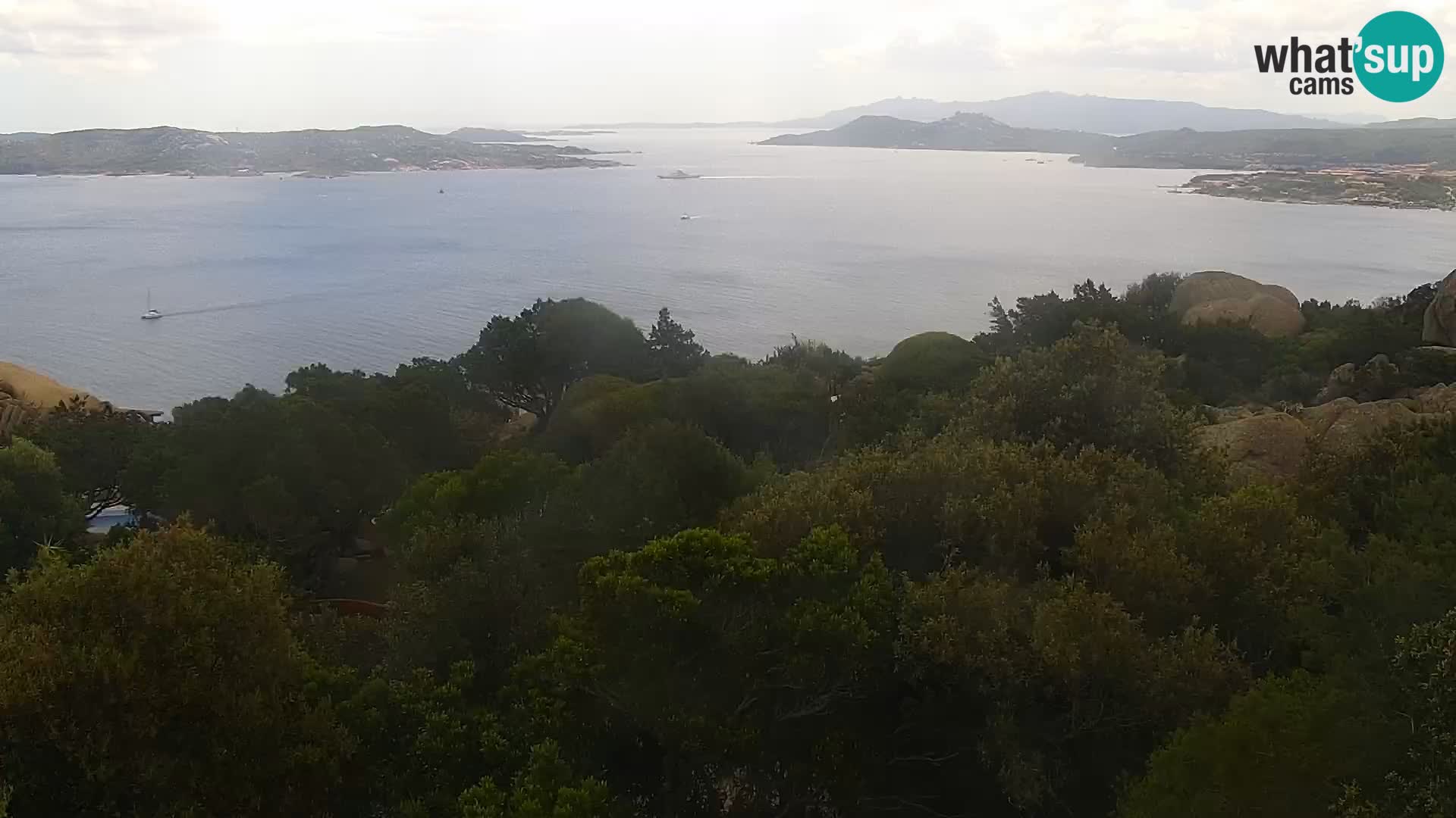 Punta Sardegna kamera v živo la Vedetta – Palau – Maddalena – Sardinija