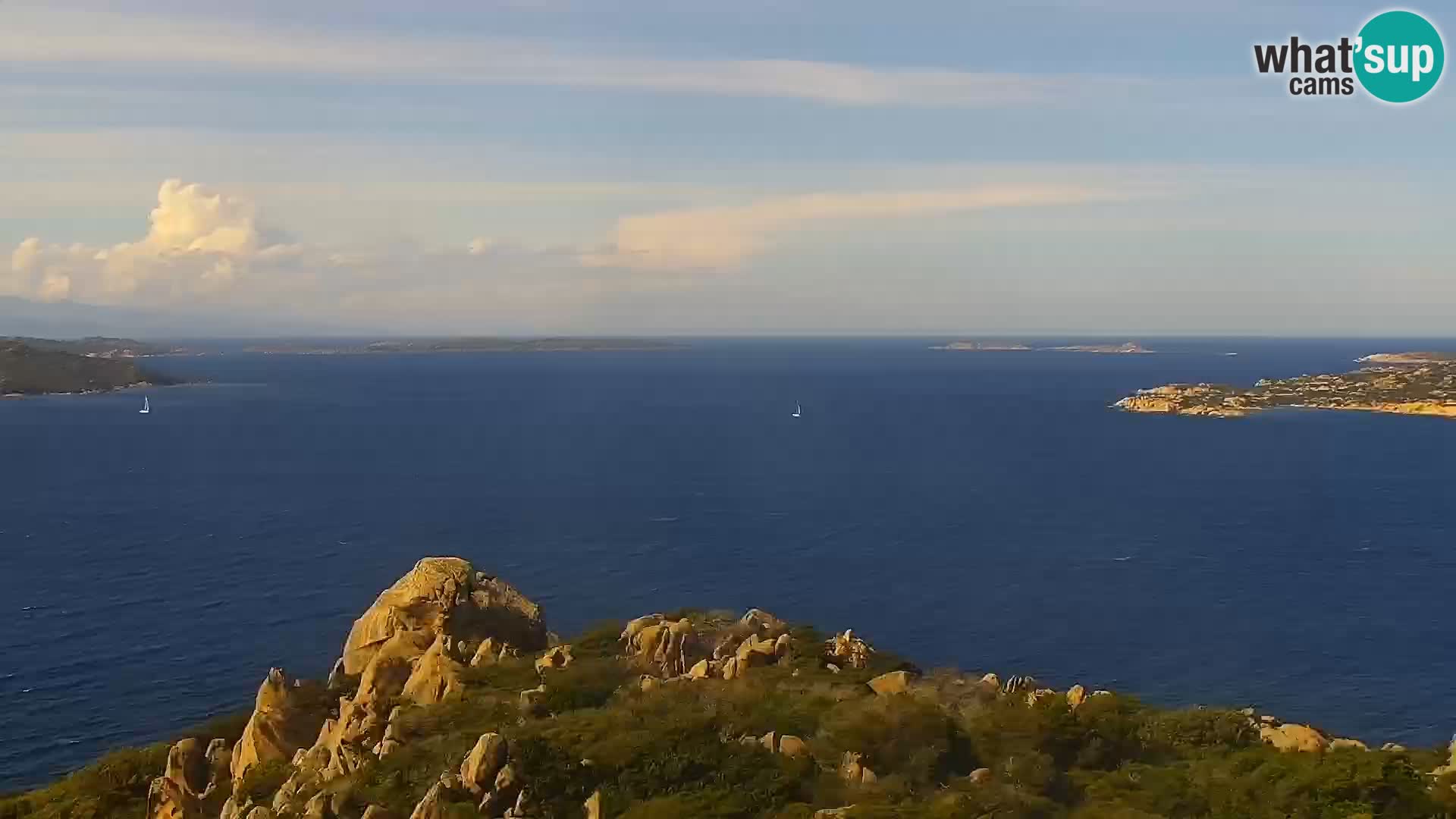 Punta Sardegna Livecam la Vedetta – Palau – Maddalena