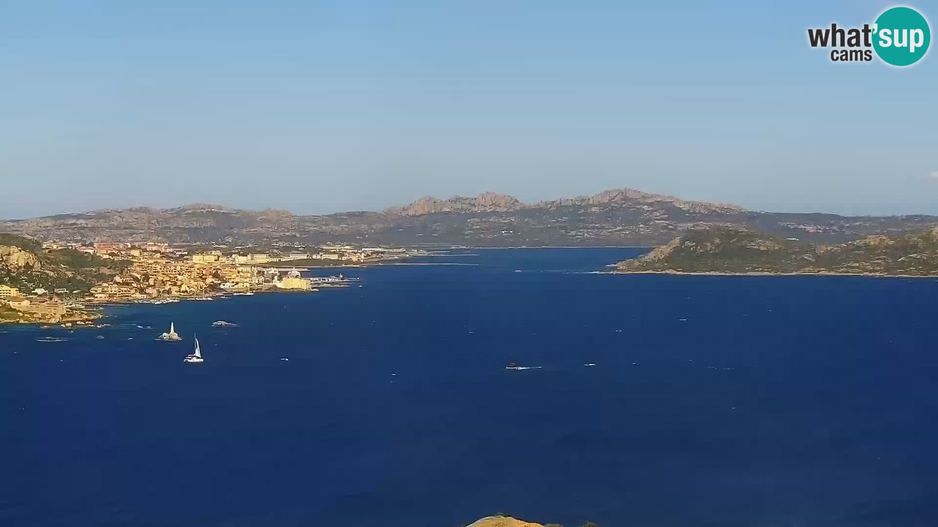 Punta Sardegna kamera v živo la Vedetta – Palau – Maddalena – Sardinija