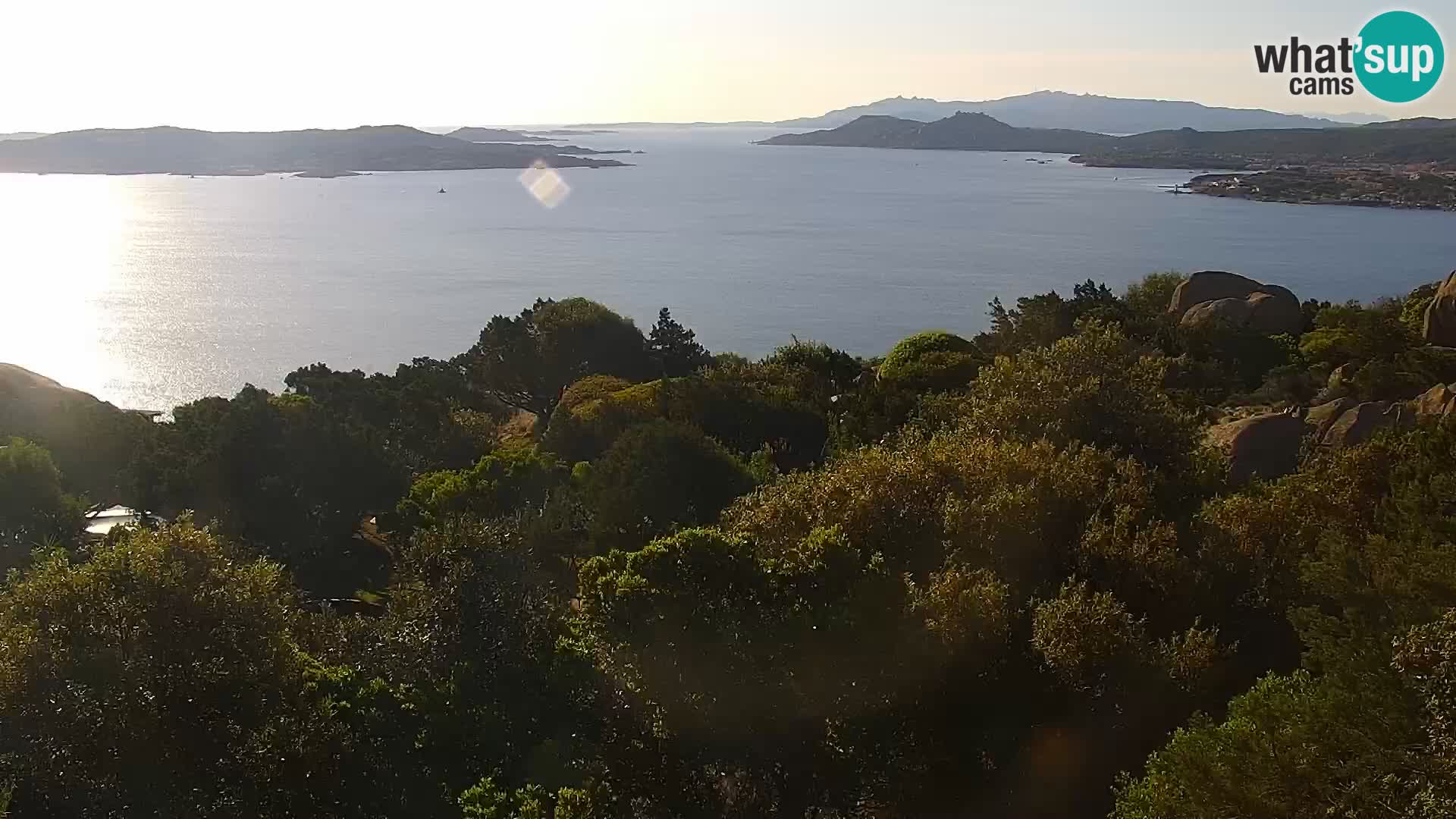 Punta Sardegna web cam – la Vedetta – Palau – La Maddalena – Sardinien