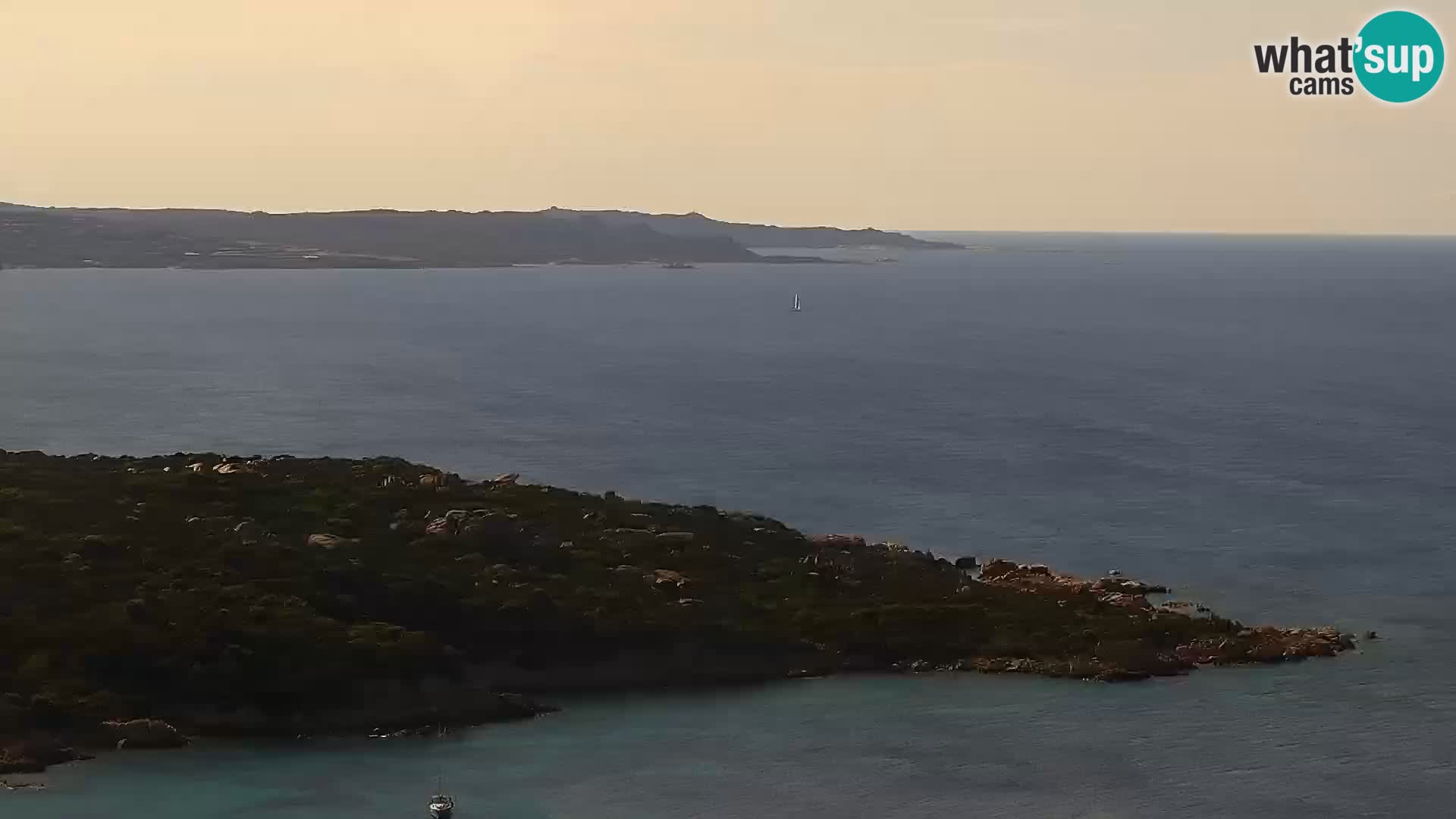 Punta Sardegna kamera v živo la Vedetta – Palau – Maddalena – Sardinija