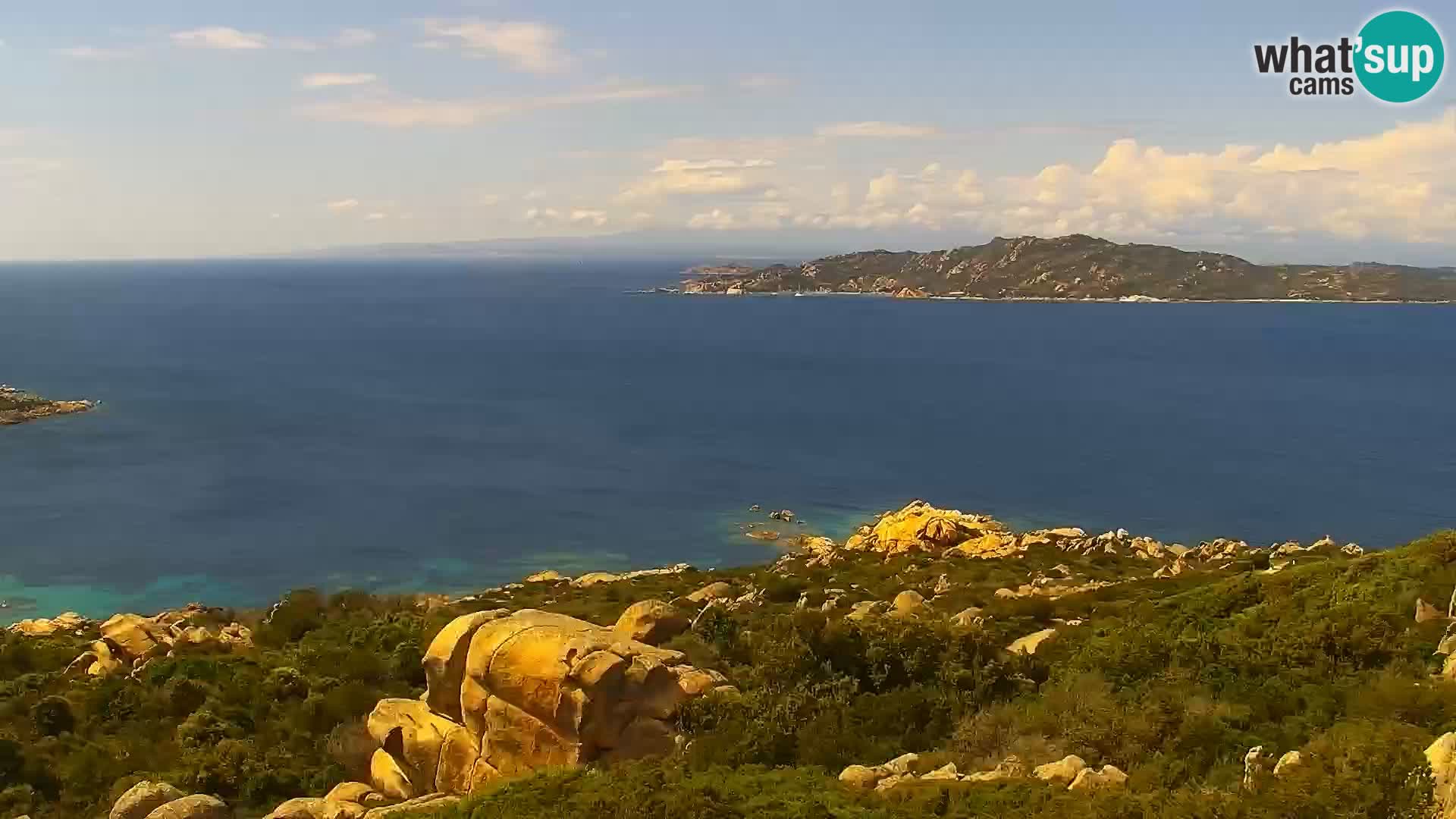 Punta Sardegna web cam – la Vedetta – Palau – La Maddalena – Sardinien