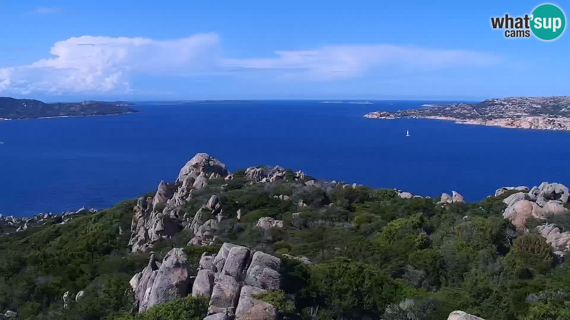 Punta Sardegna webcam la Vedetta – Palau – Maddalena – Sardinia