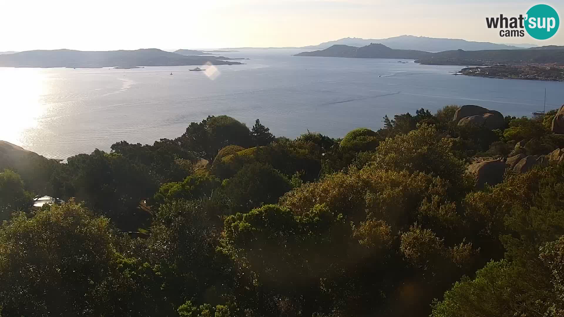 Punta Sardegna webcam la Vedetta – Palau – Maddalena – Sardinia