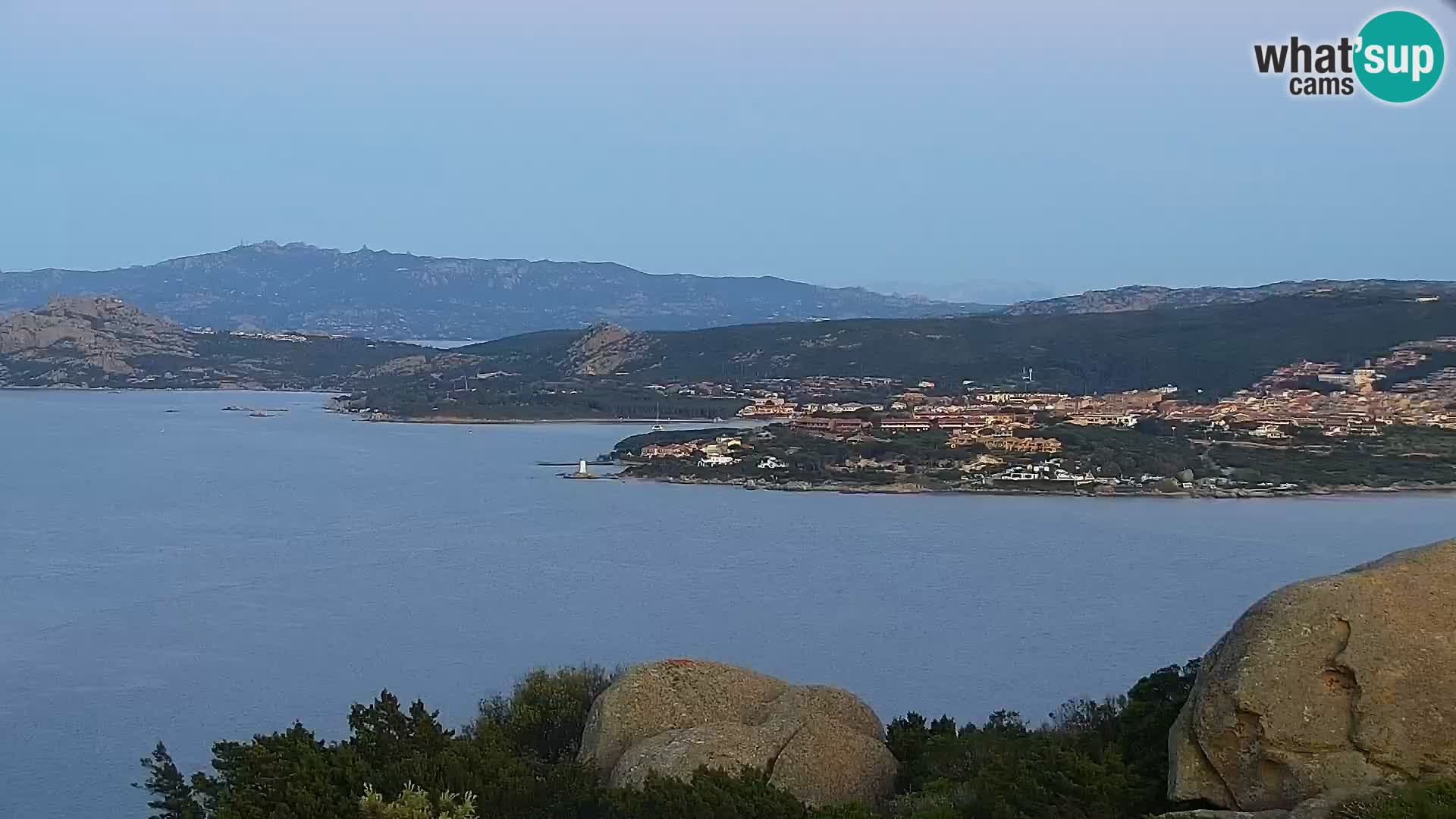 Punta Sardegna kamera v živo la Vedetta – Palau – Maddalena – Sardinija