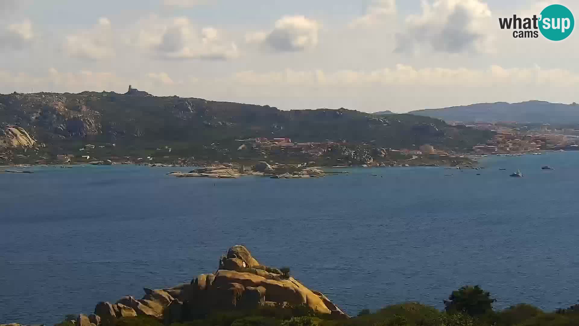 Punta Sardegna webcam la Vedetta – Palau – Maddalena – Sardinia
