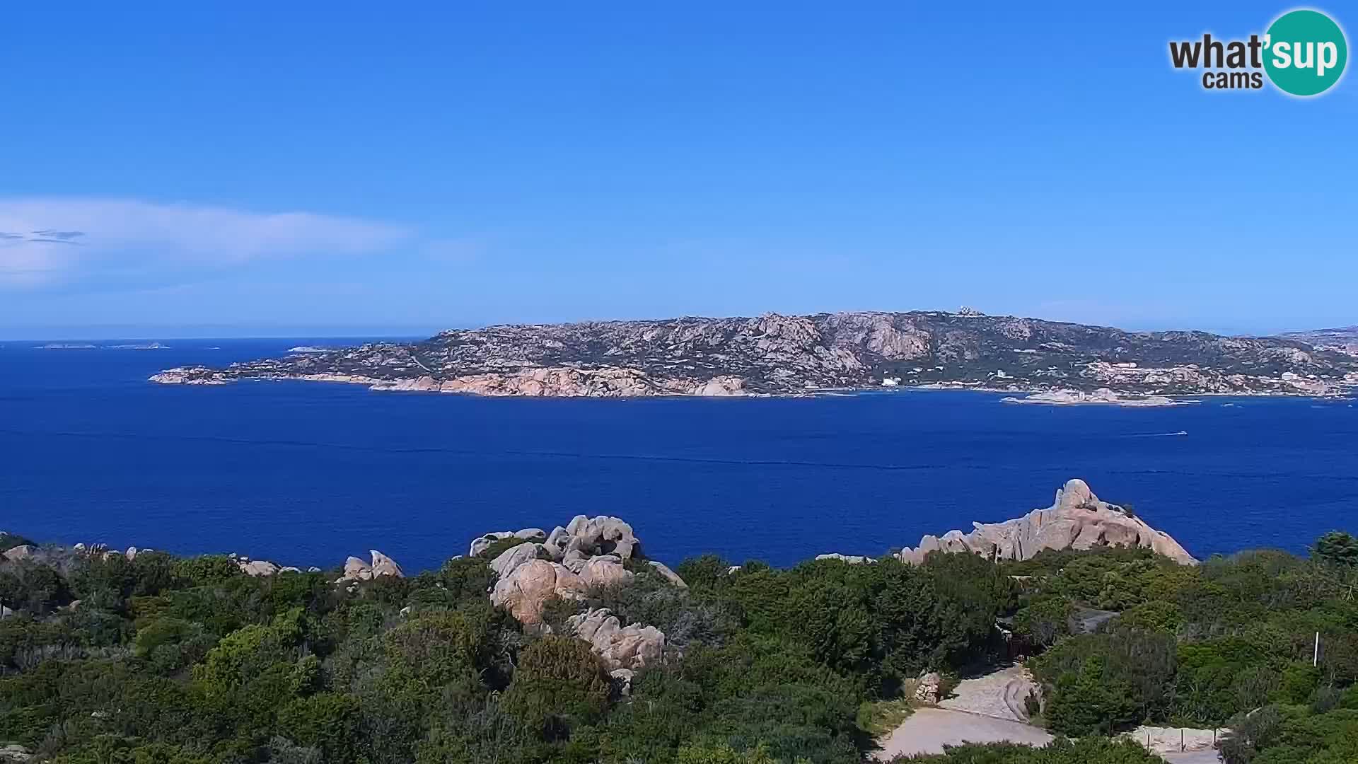 Punta Sardegna webcam la Vedetta – Palau – Maddalena – Sardinia