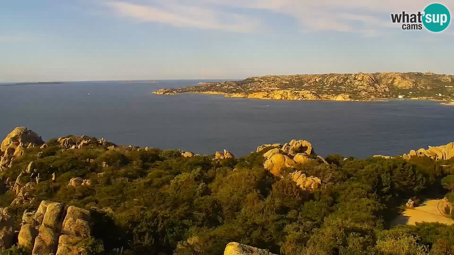 Punta Sardegna web cam – la Vedetta – Palau – La Maddalena – Sardinien