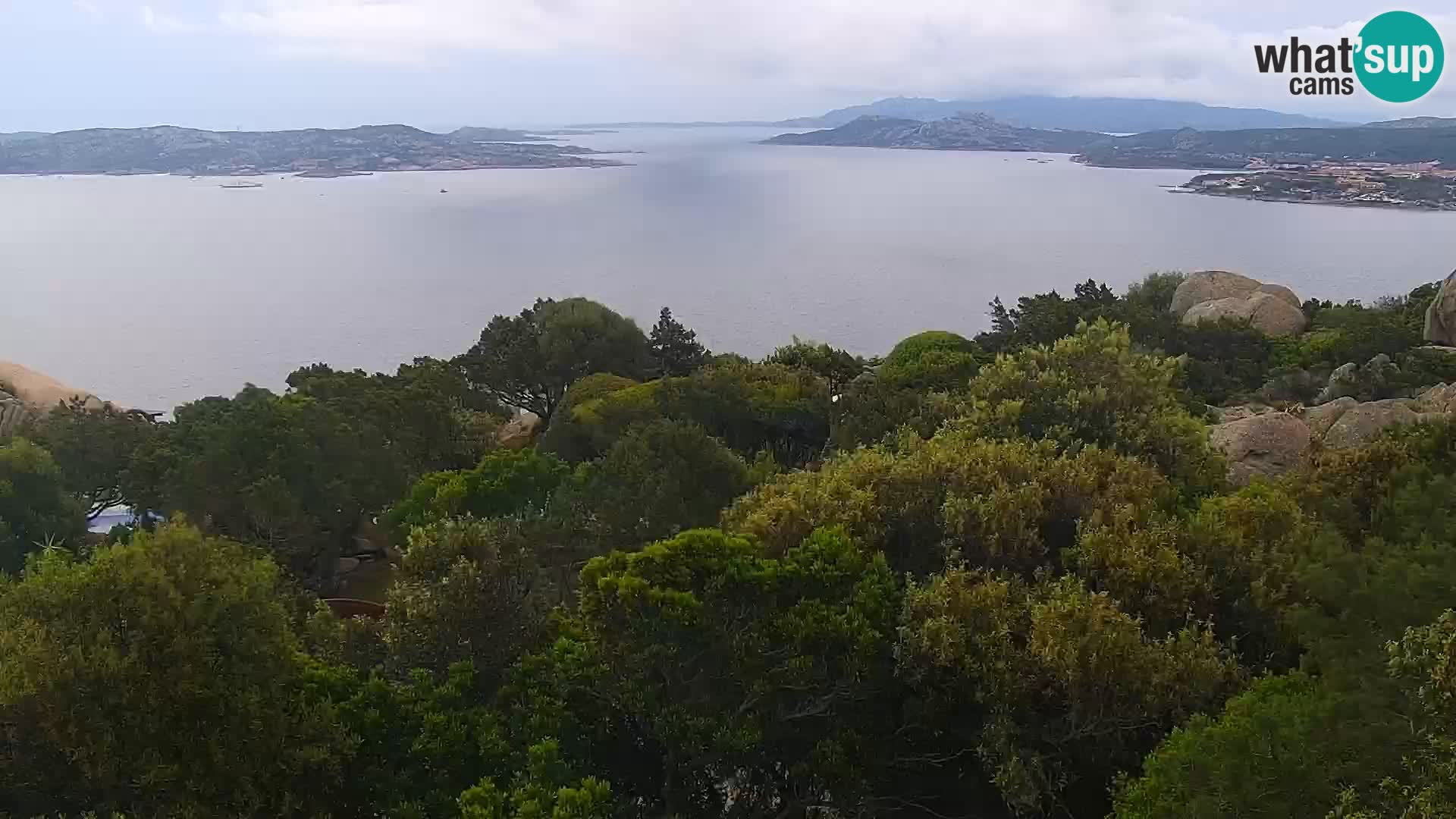 Punta Sardegna kamera v živo la Vedetta – Palau – Maddalena – Sardinija