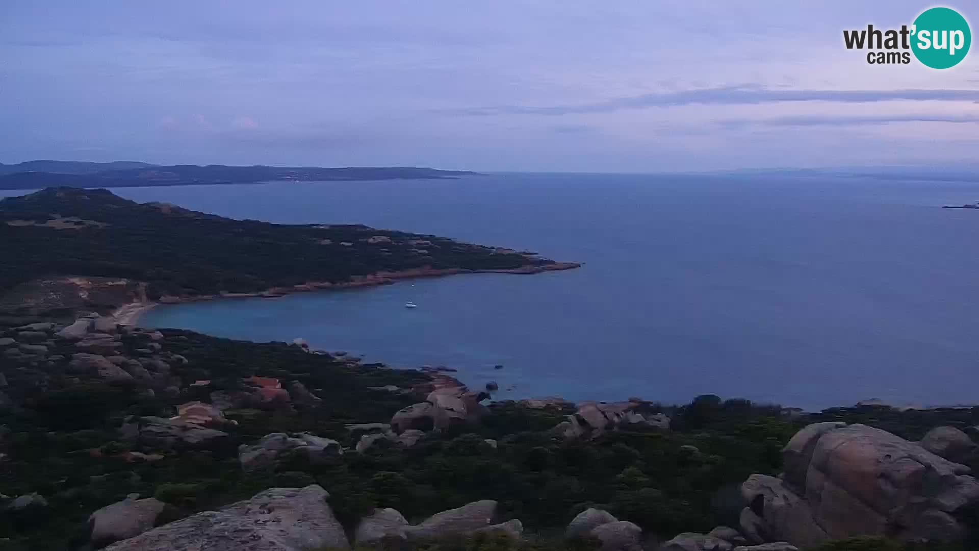 Punta Sardegna kamera v živo la Vedetta – Palau – Maddalena – Sardinija
