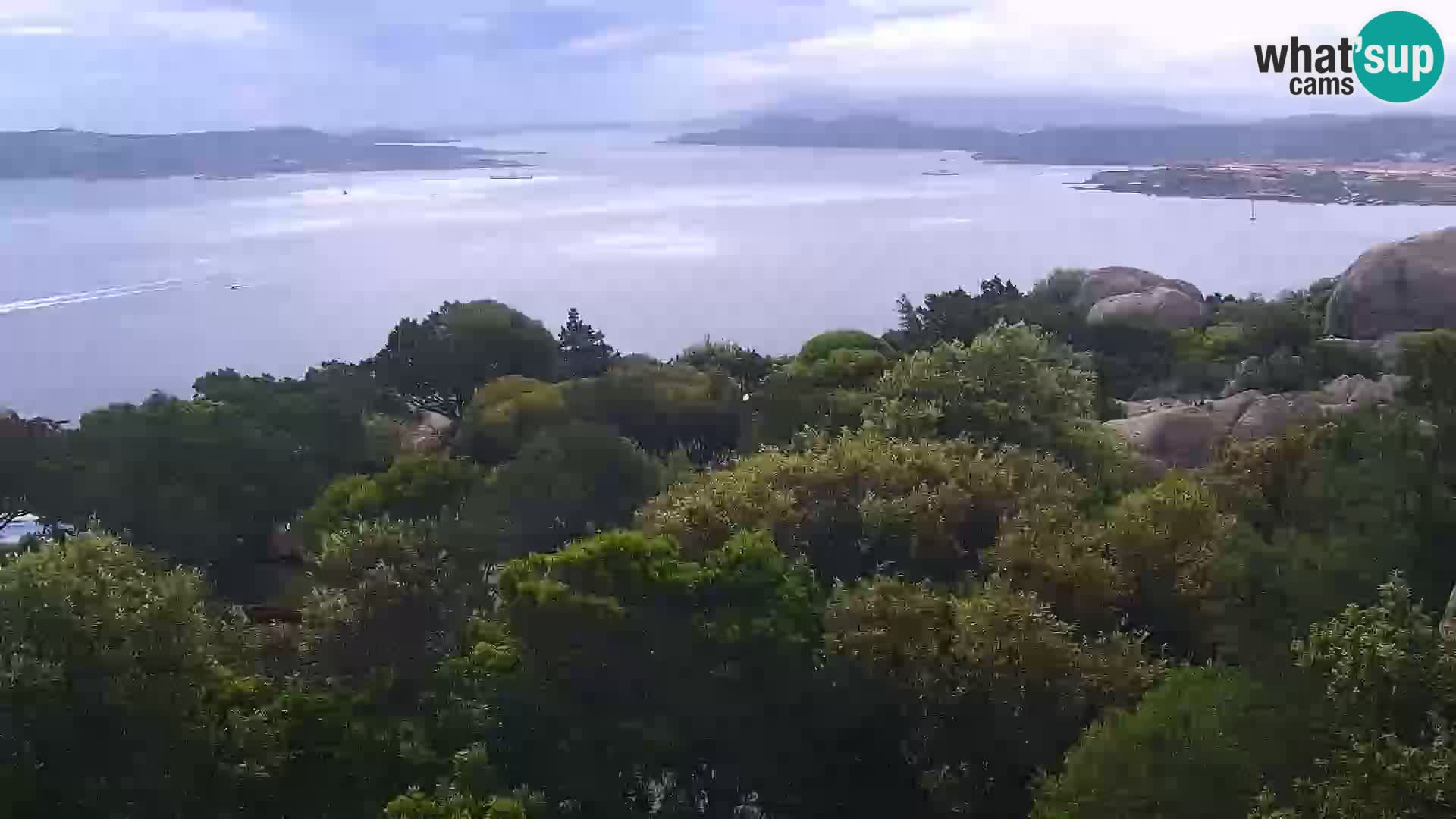 Punta Sardegna kamera v živo la Vedetta – Palau – Maddalena – Sardinija