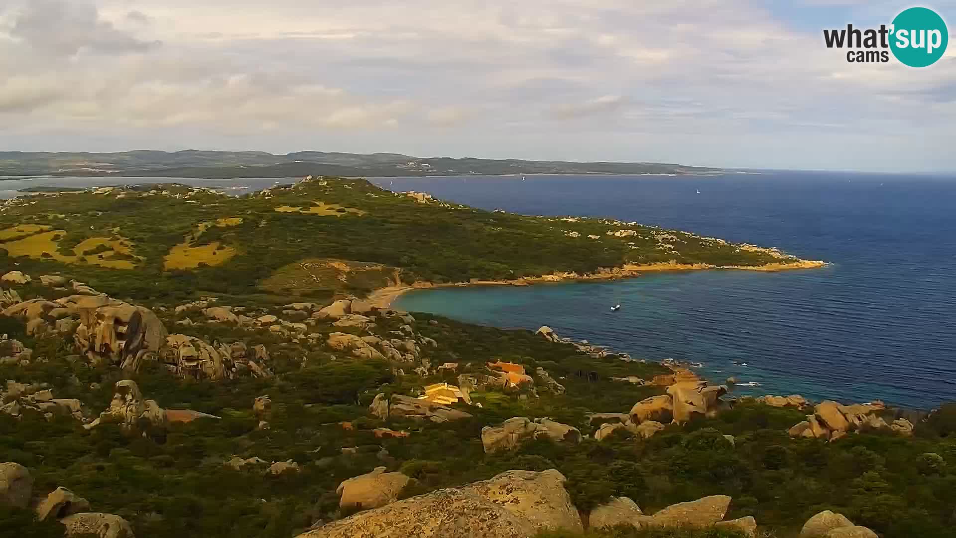 Punta Sardegna kamera v živo la Vedetta – Palau – Maddalena – Sardinija