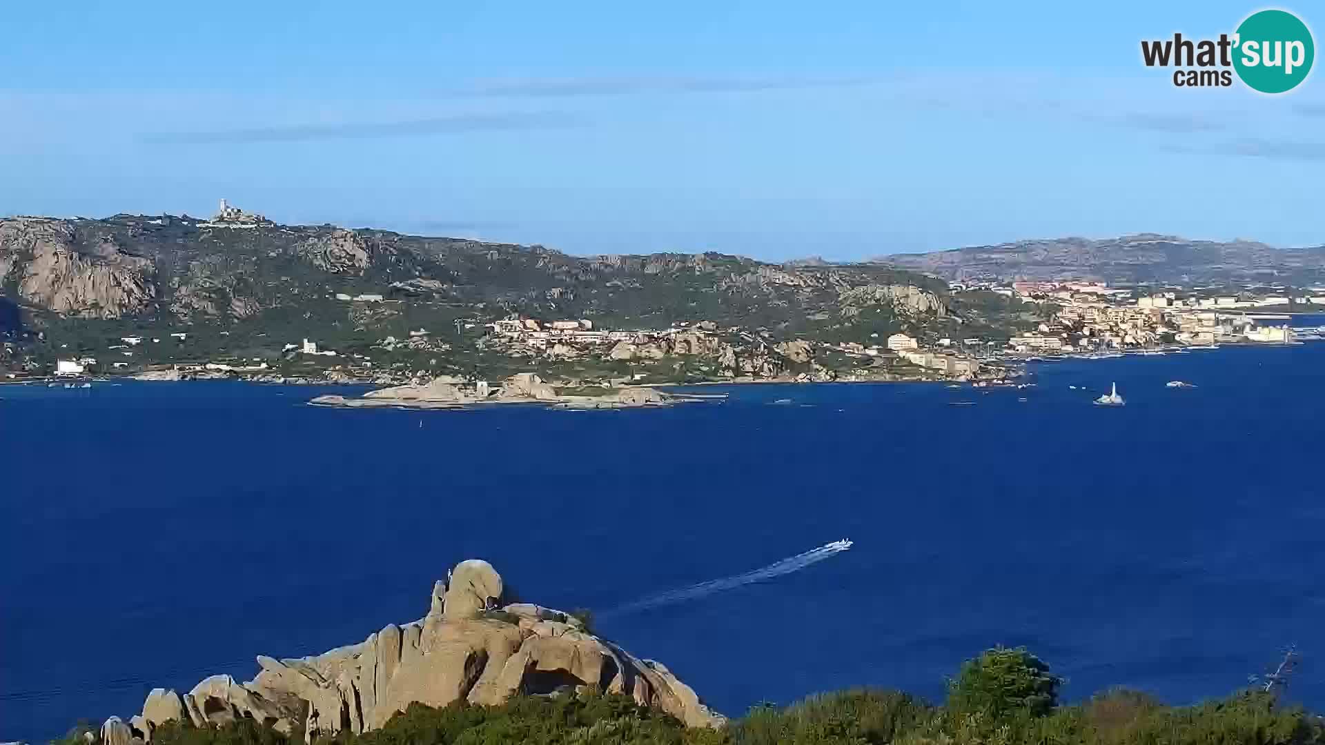 Punta Sardegna webcam la Vedetta – Palau – Maddalena – Sardinia