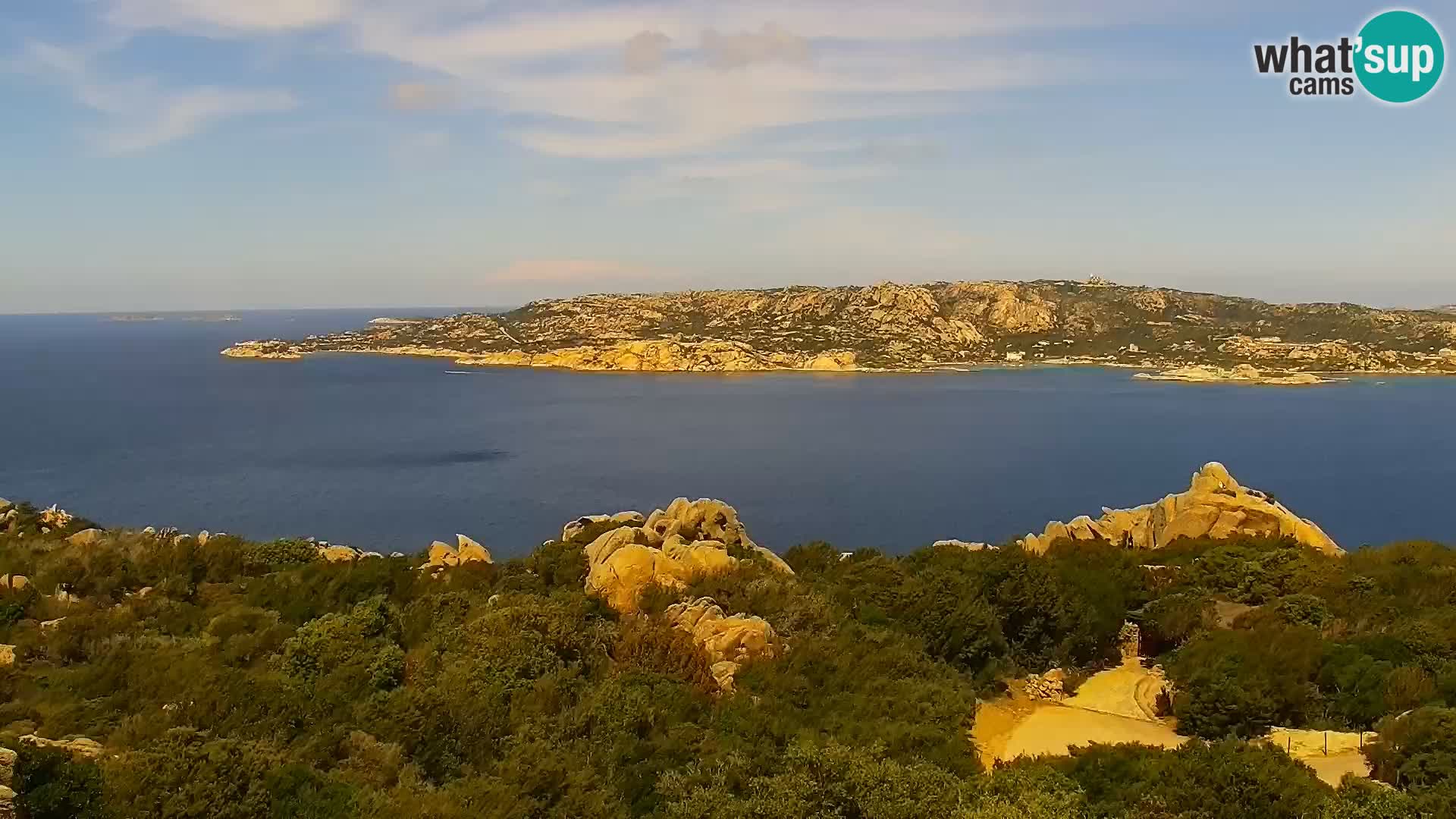 Punta Sardegna webcam la Vedetta – Palau – Maddalena – Sardinia