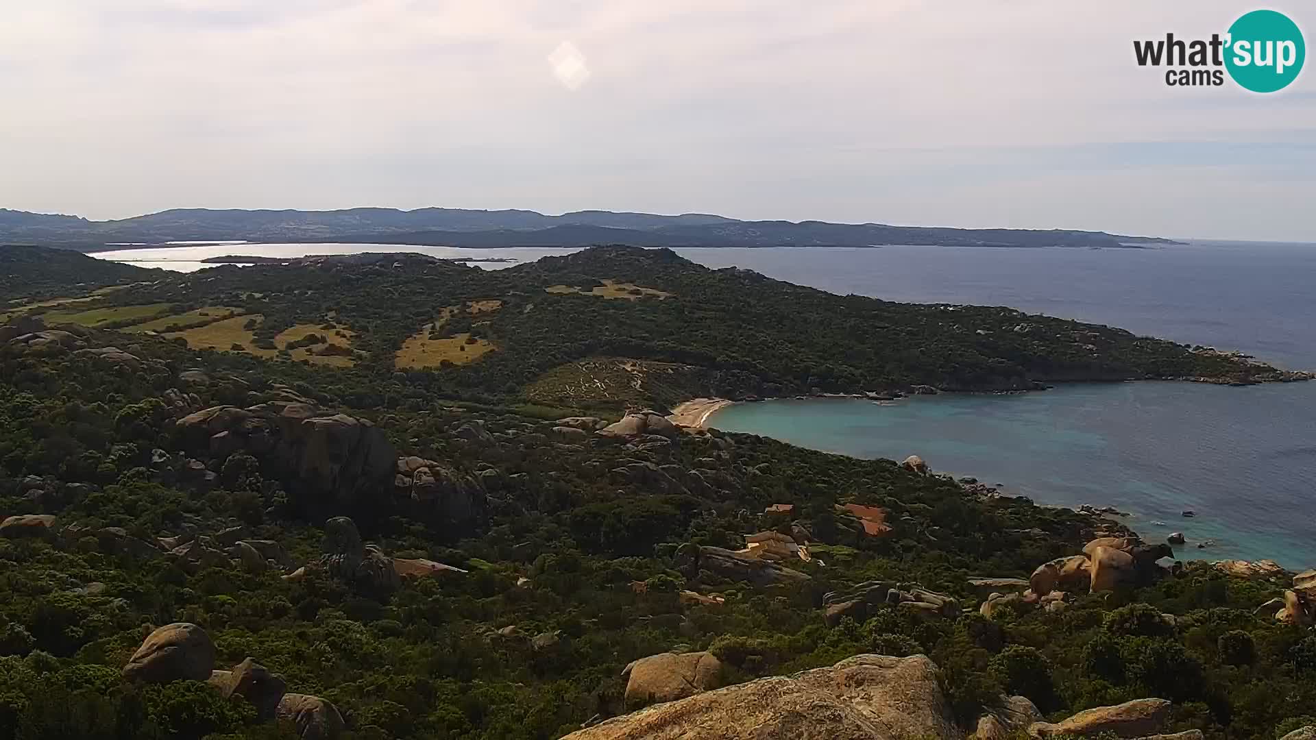 Punta Sardegna kamera v živo la Vedetta – Palau – Maddalena – Sardinija