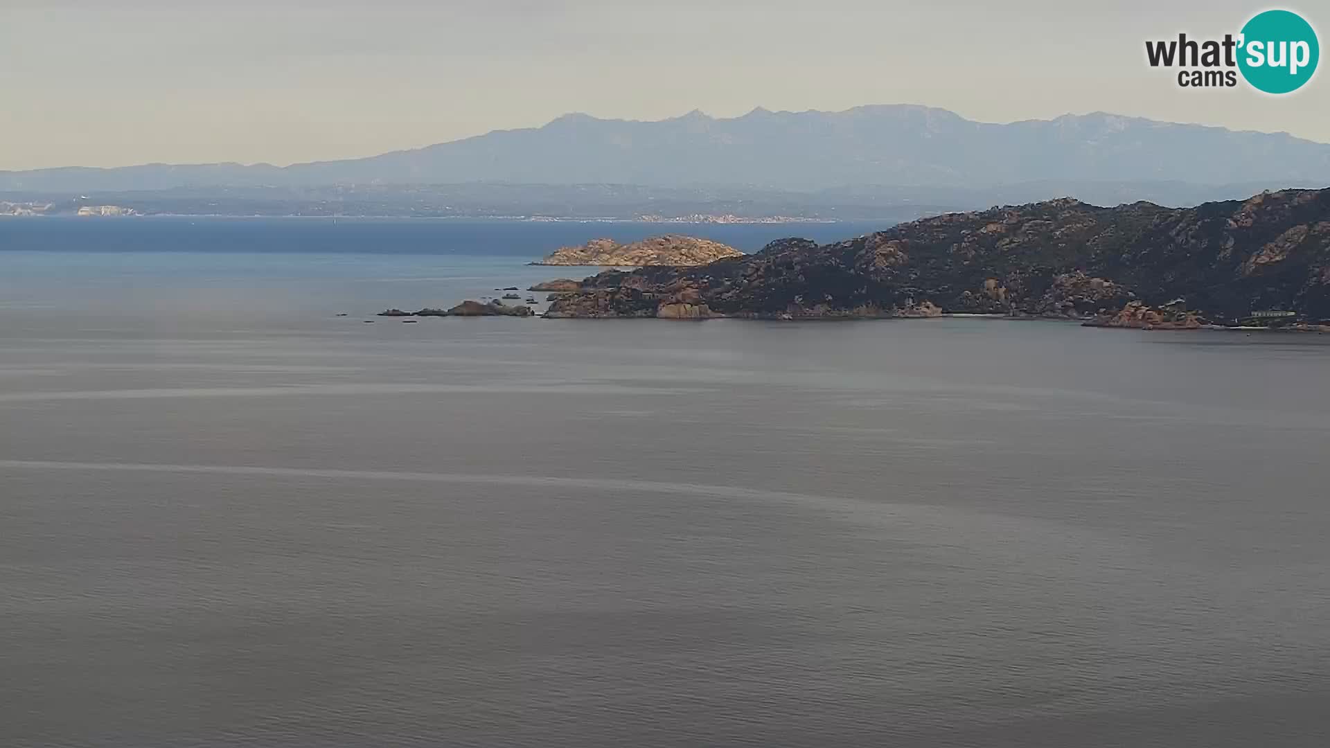Punta Sardegna kamera v živo la Vedetta – Palau – Maddalena – Sardinija