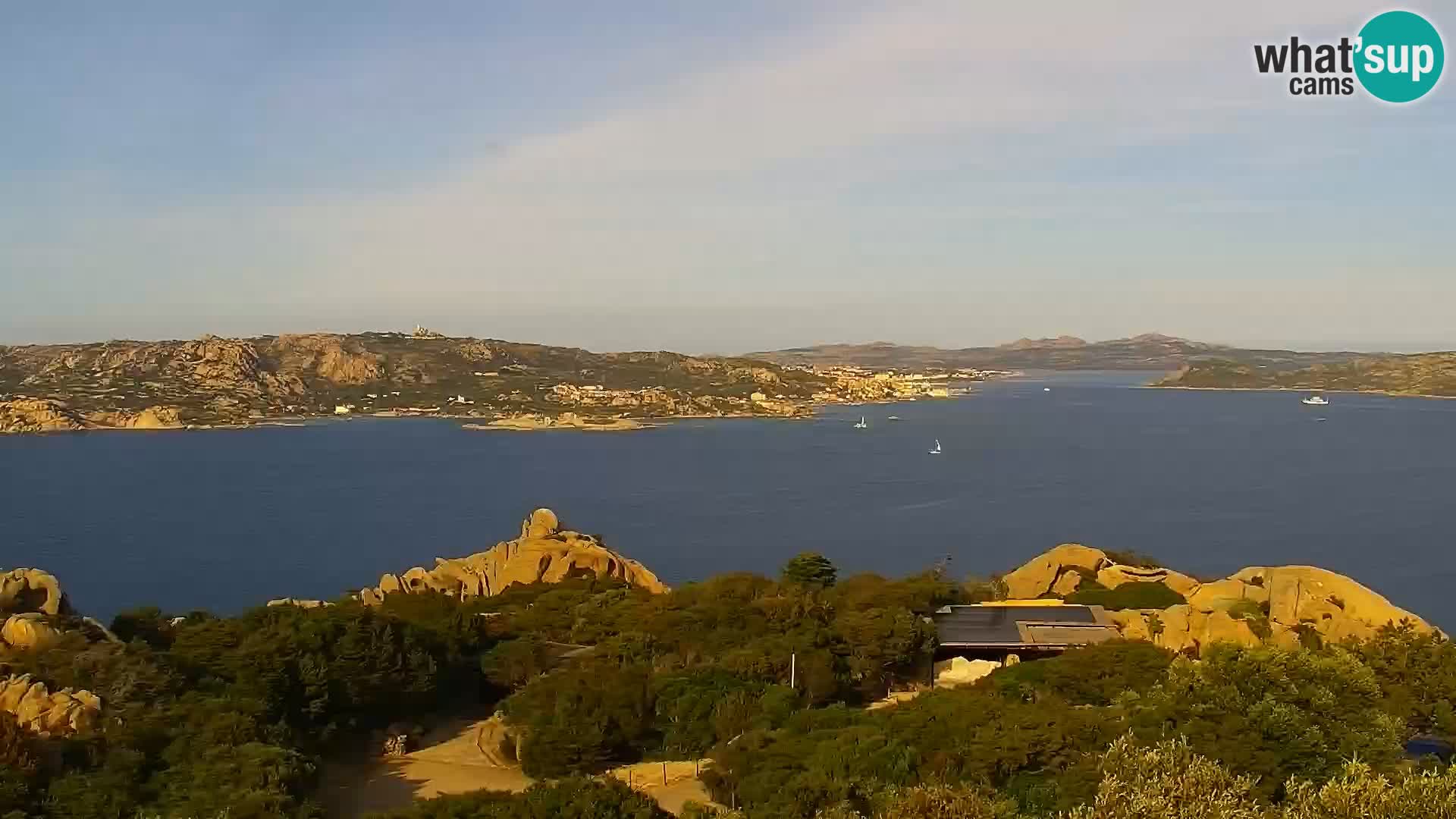 Punta Sardegna webcam la Vedetta – Palau – Maddalena – Sardinia