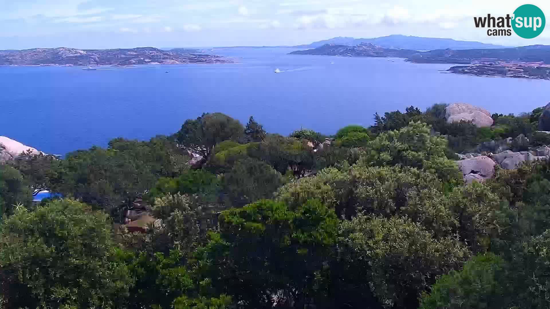 Punta Sardegna webcam la Vedetta – Palau – Maddalena – Sardinia