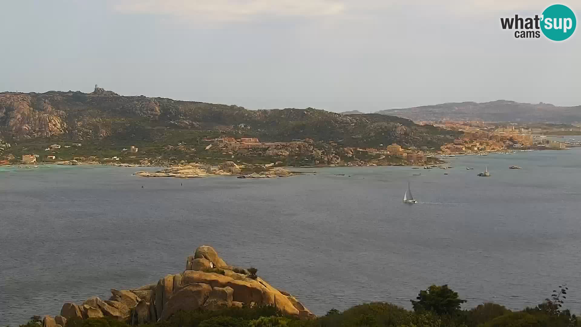 Punta Sardegna kamera v živo la Vedetta – Palau – Maddalena – Sardinija