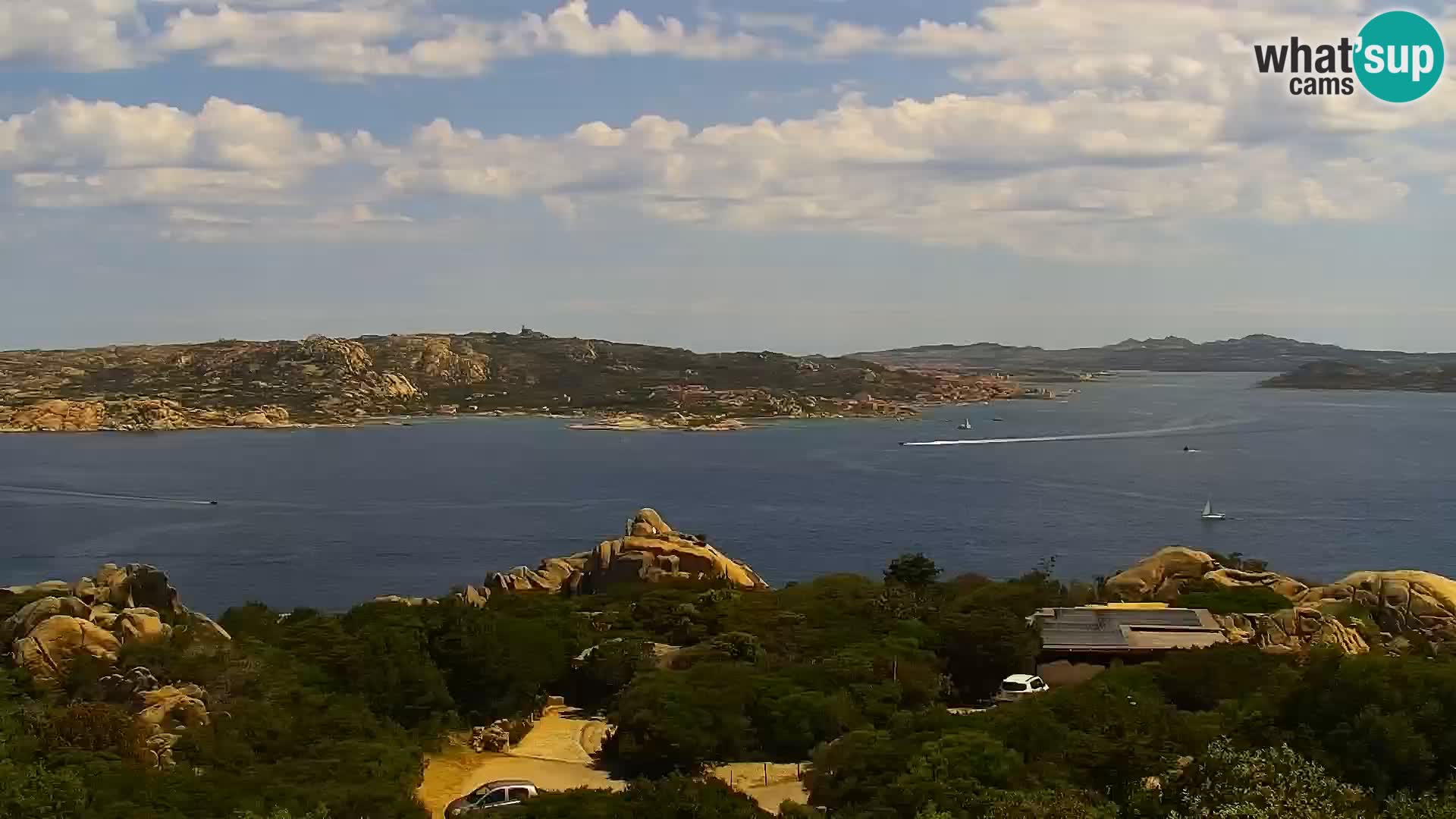 Punta Sardegna Livecam la Vedetta – Palau – Maddalena