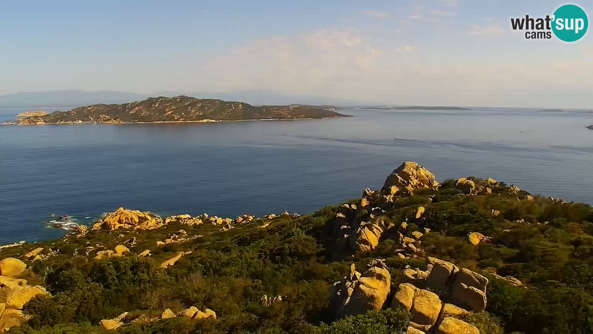 Punta Sardegna webcam la Vedetta – Palau – Maddalena – Sardinia