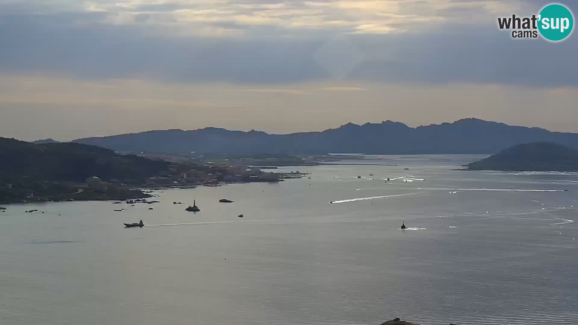 Punta Sardegna kamera v živo la Vedetta – Palau – Maddalena – Sardinija