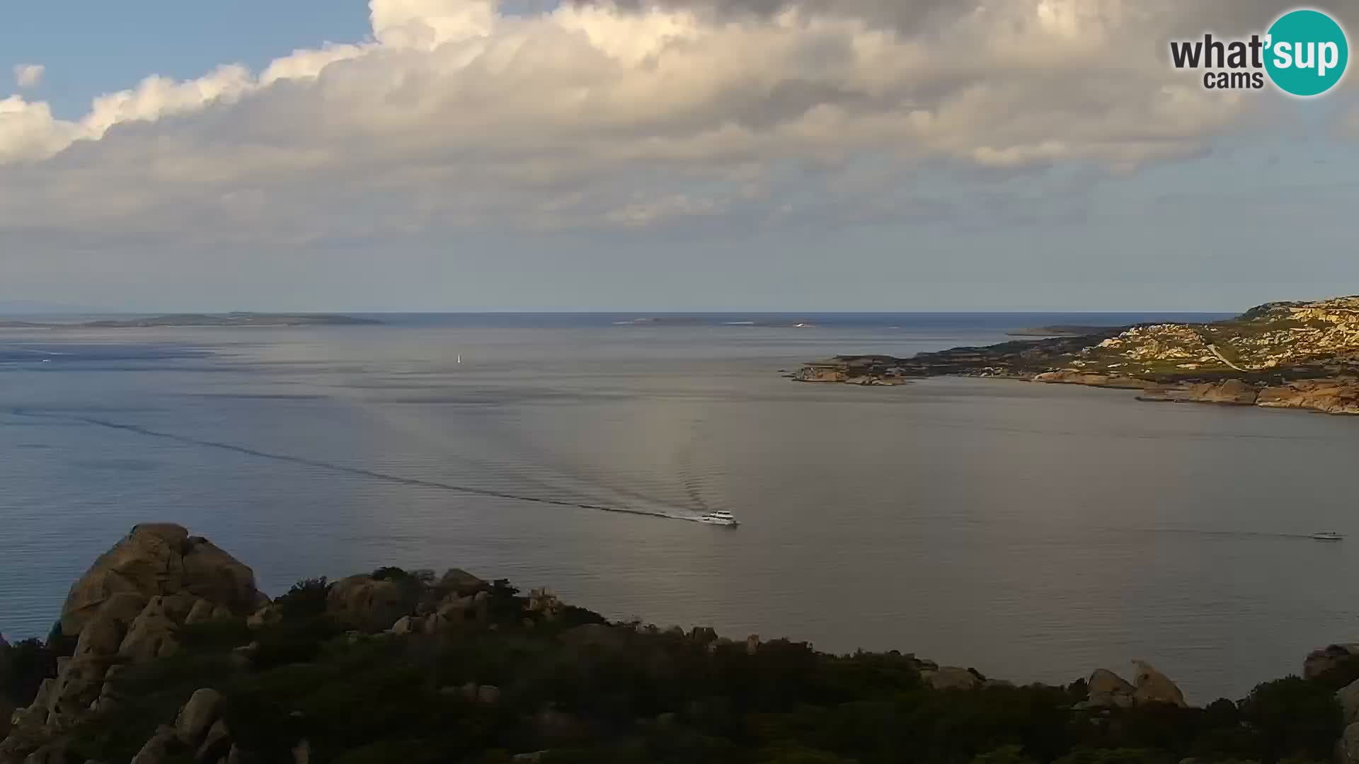 Punta Sardegna webcam la Vedetta – Palau – Maddalena – Sardinia