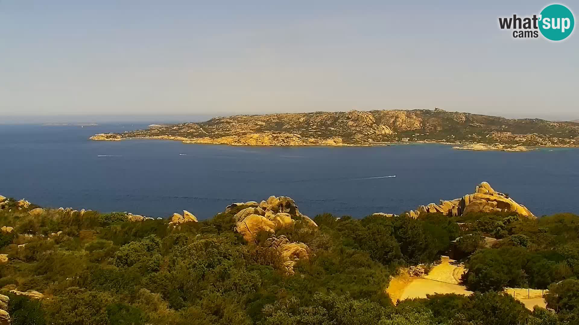 Punta Sardegna web cam – la Vedetta – Palau – La Maddalena – Sardinien