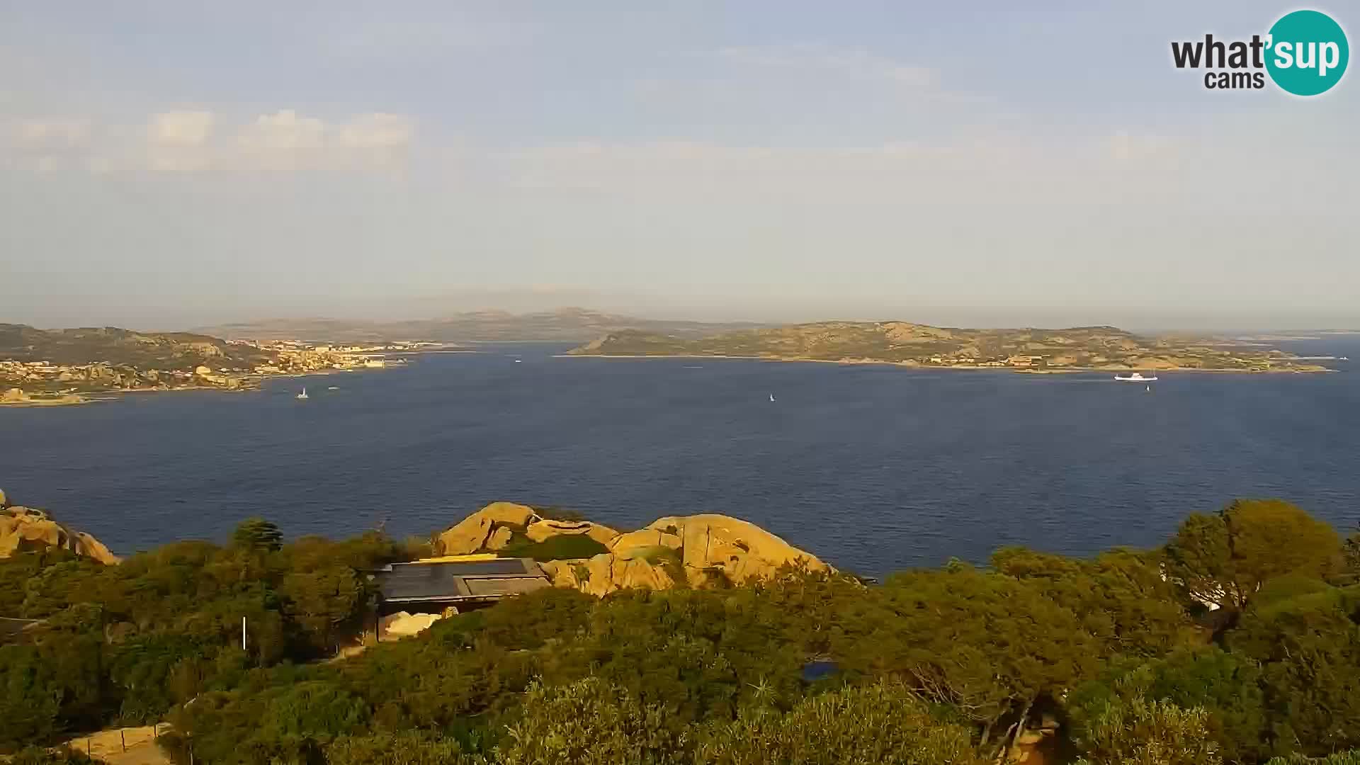 Punta Sardegna web cam – la Vedetta – Palau – La Maddalena – Sardinien