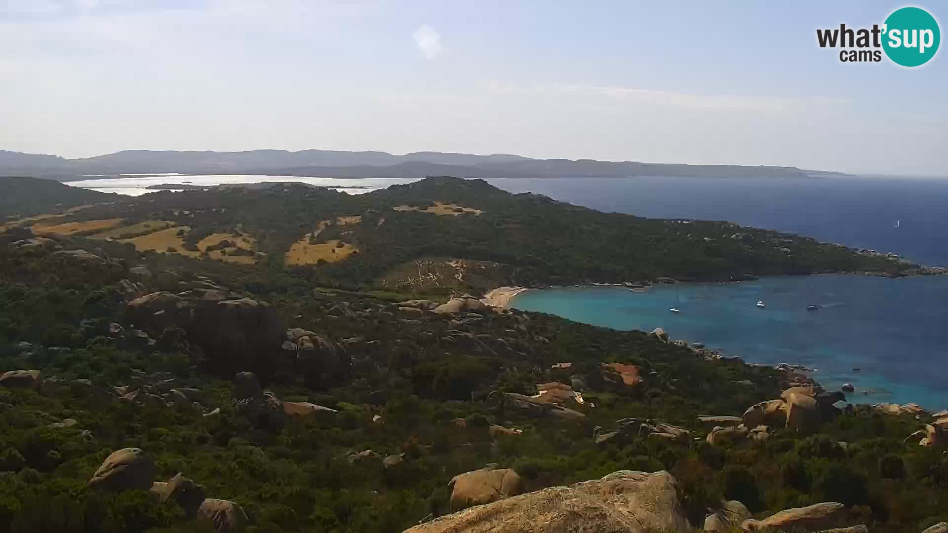 Punta Sardegna webcam la Vedetta – Palau – Maddalena – Sardinia