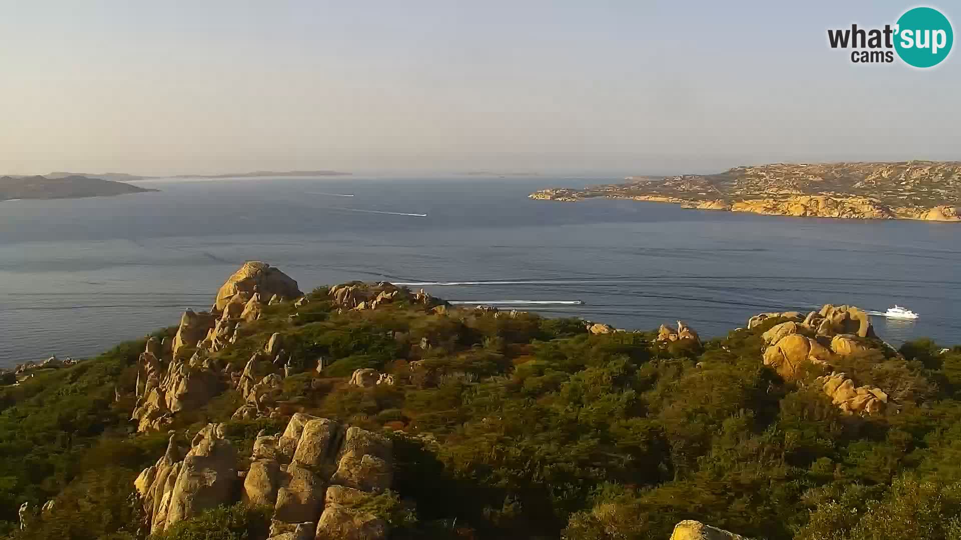 Punta Sardegna web cam – la Vedetta – Palau – La Maddalena – Sardinien