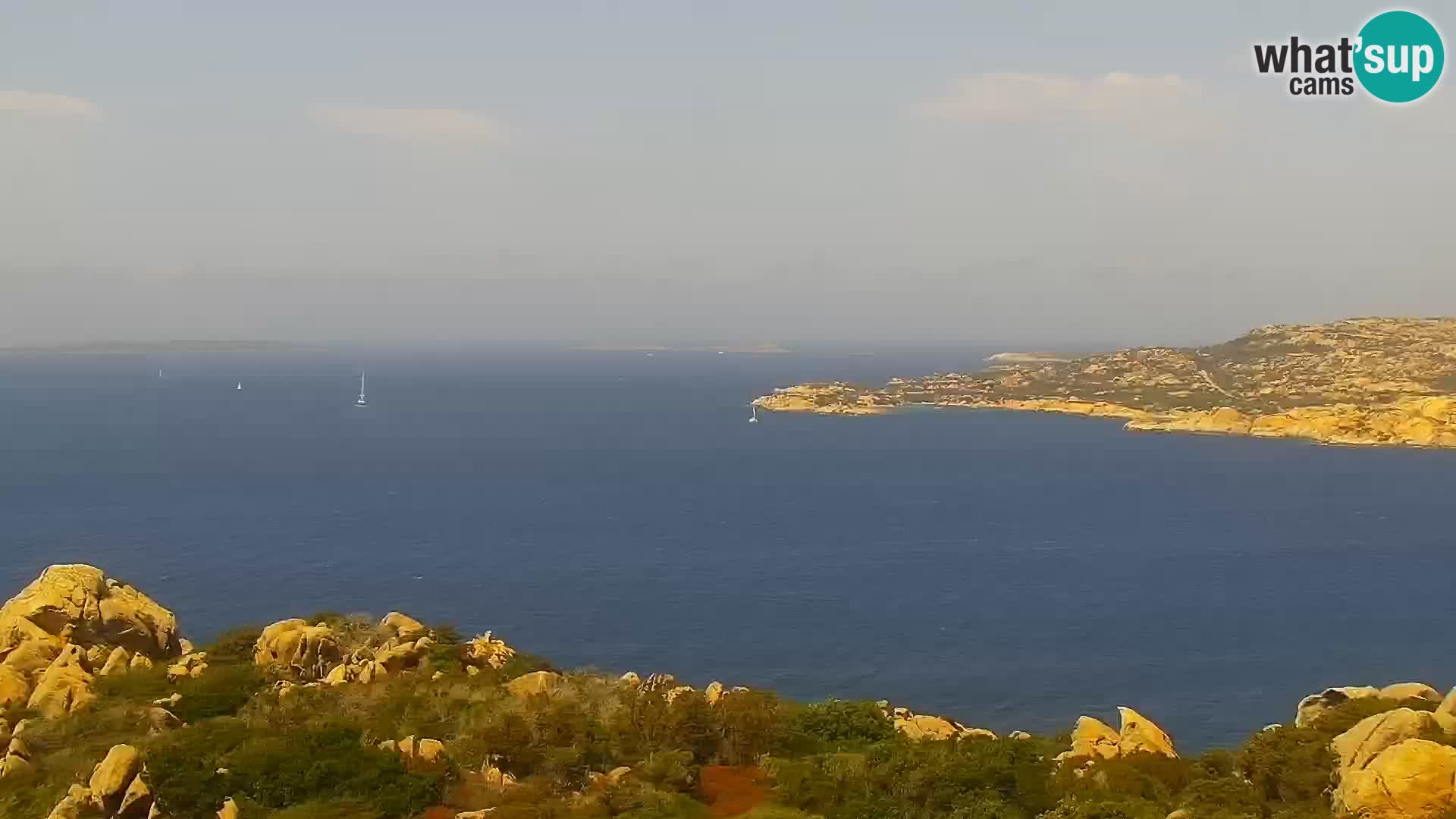 Punta Sardegna webcam la Vedetta – Palau – Maddalena – Sardinia