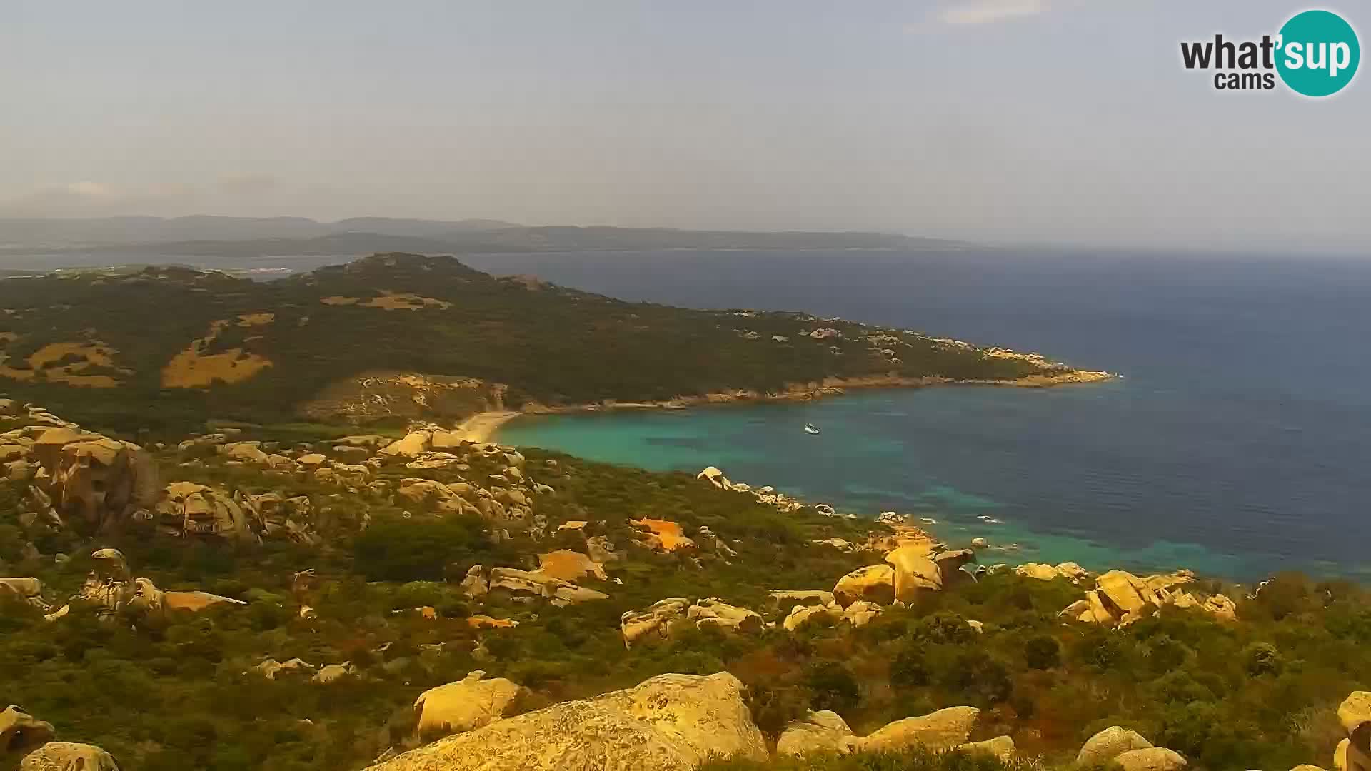 Punta Sardegna kamera v živo la Vedetta – Palau – Maddalena – Sardinija