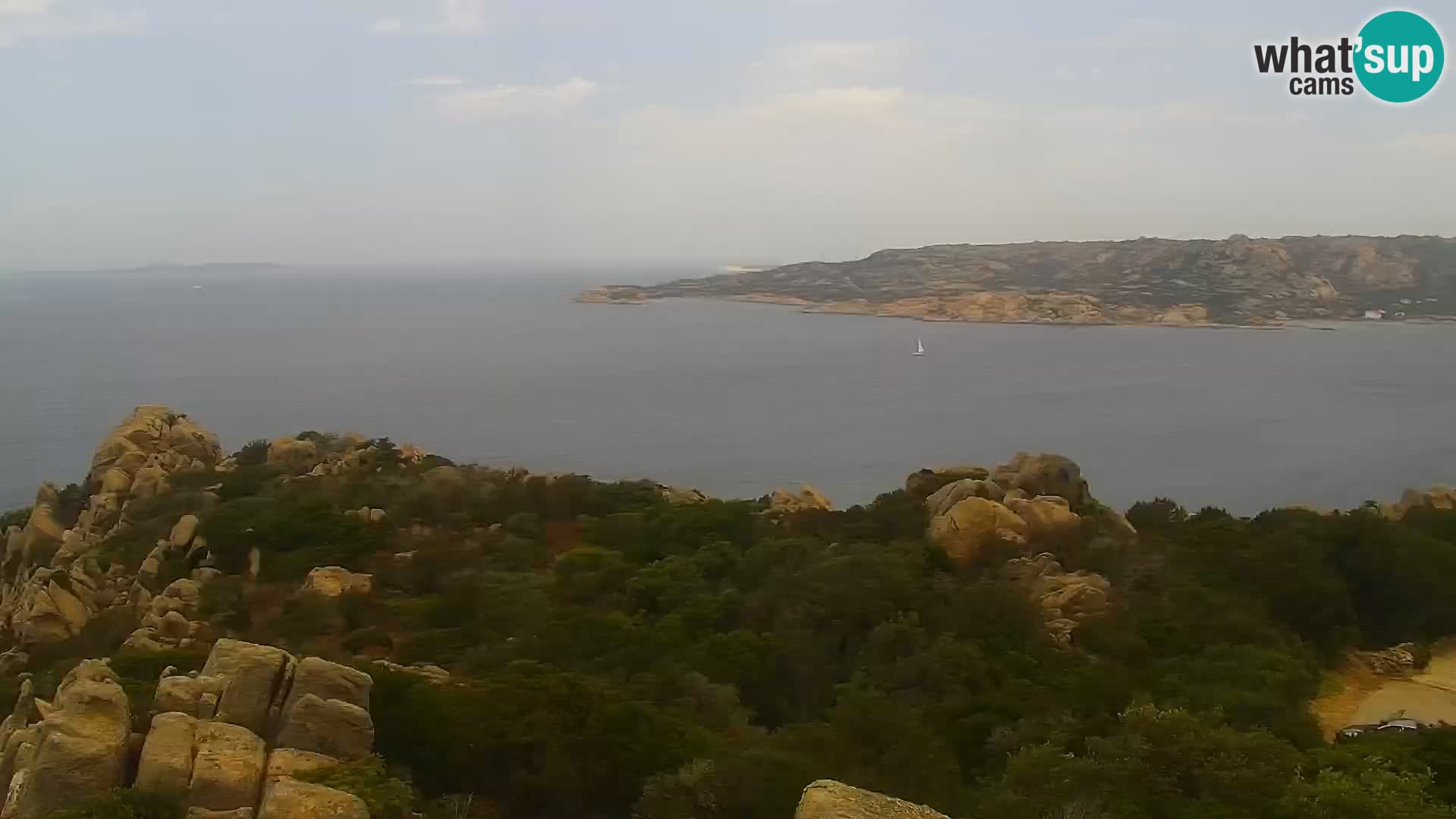 Punta Sardegna kamera v živo la Vedetta – Palau – Maddalena – Sardinija