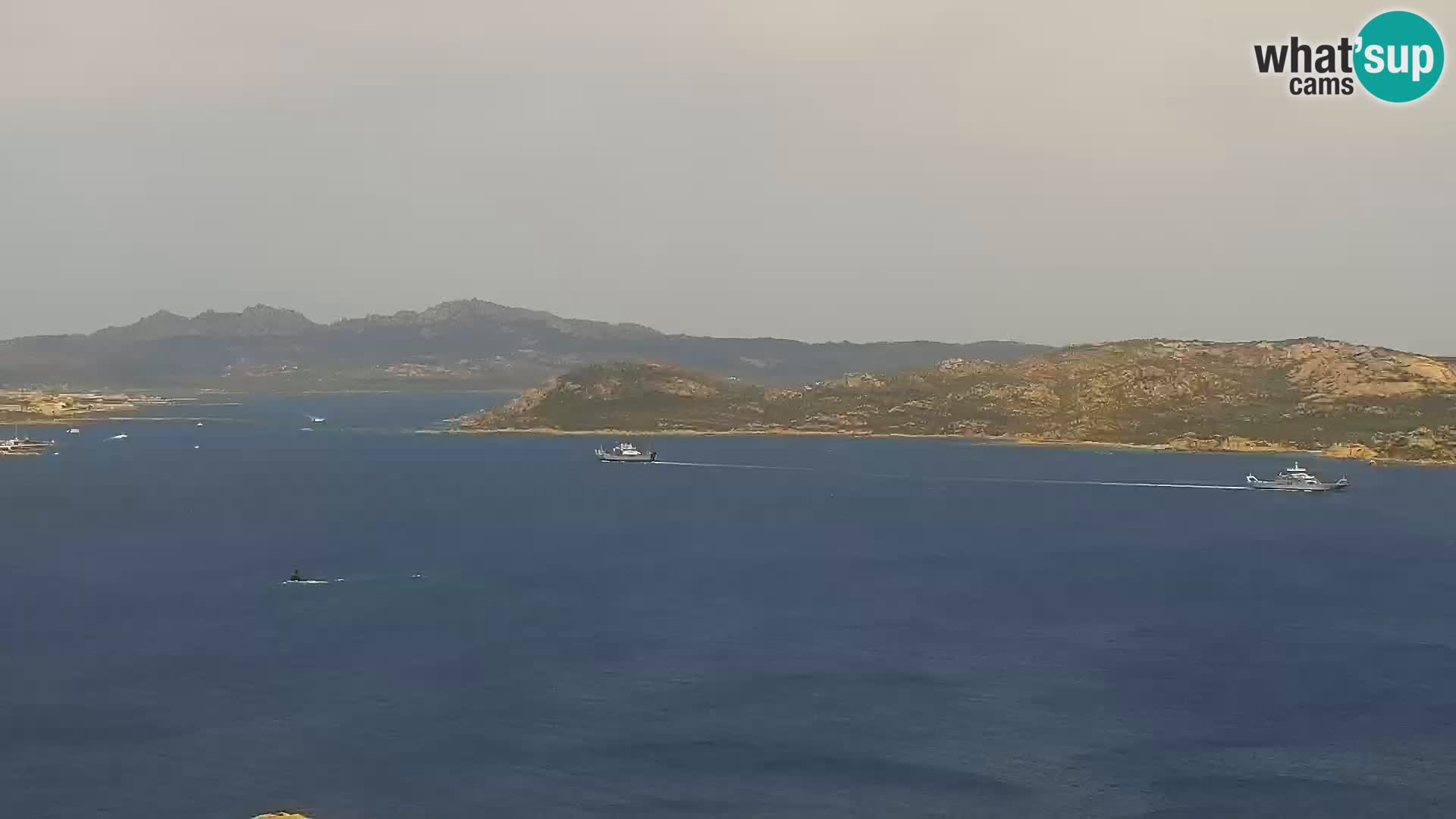 Punta Sardegna kamera v živo la Vedetta – Palau – Maddalena – Sardinija