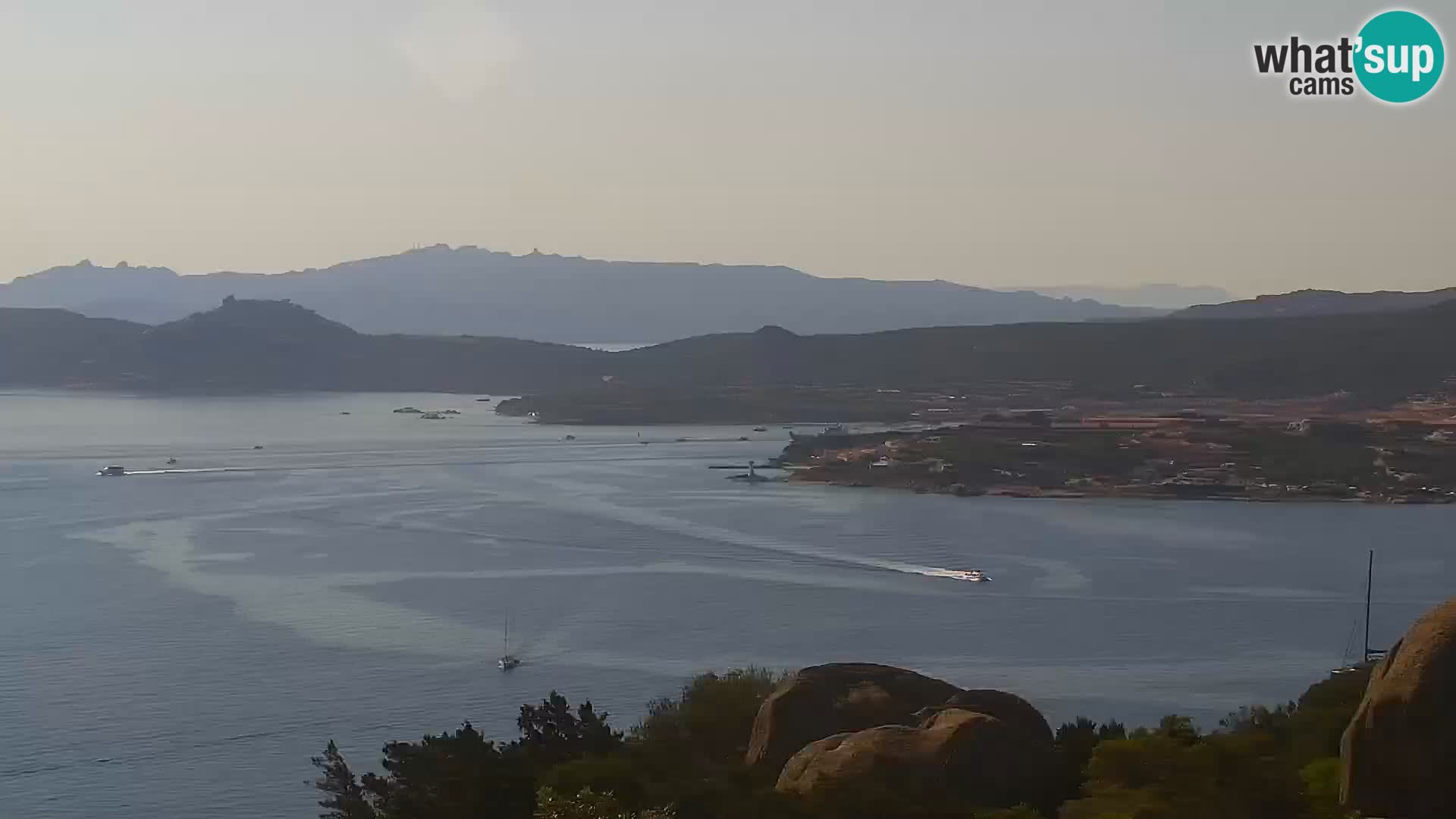Punta Sardegna kamera v živo la Vedetta – Palau – Maddalena – Sardinija