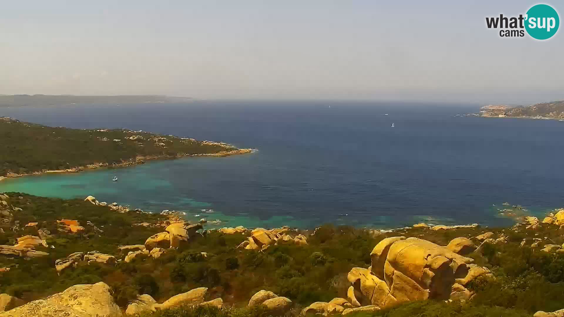 Punta Sardegna kamera v živo la Vedetta – Palau – Maddalena – Sardinija