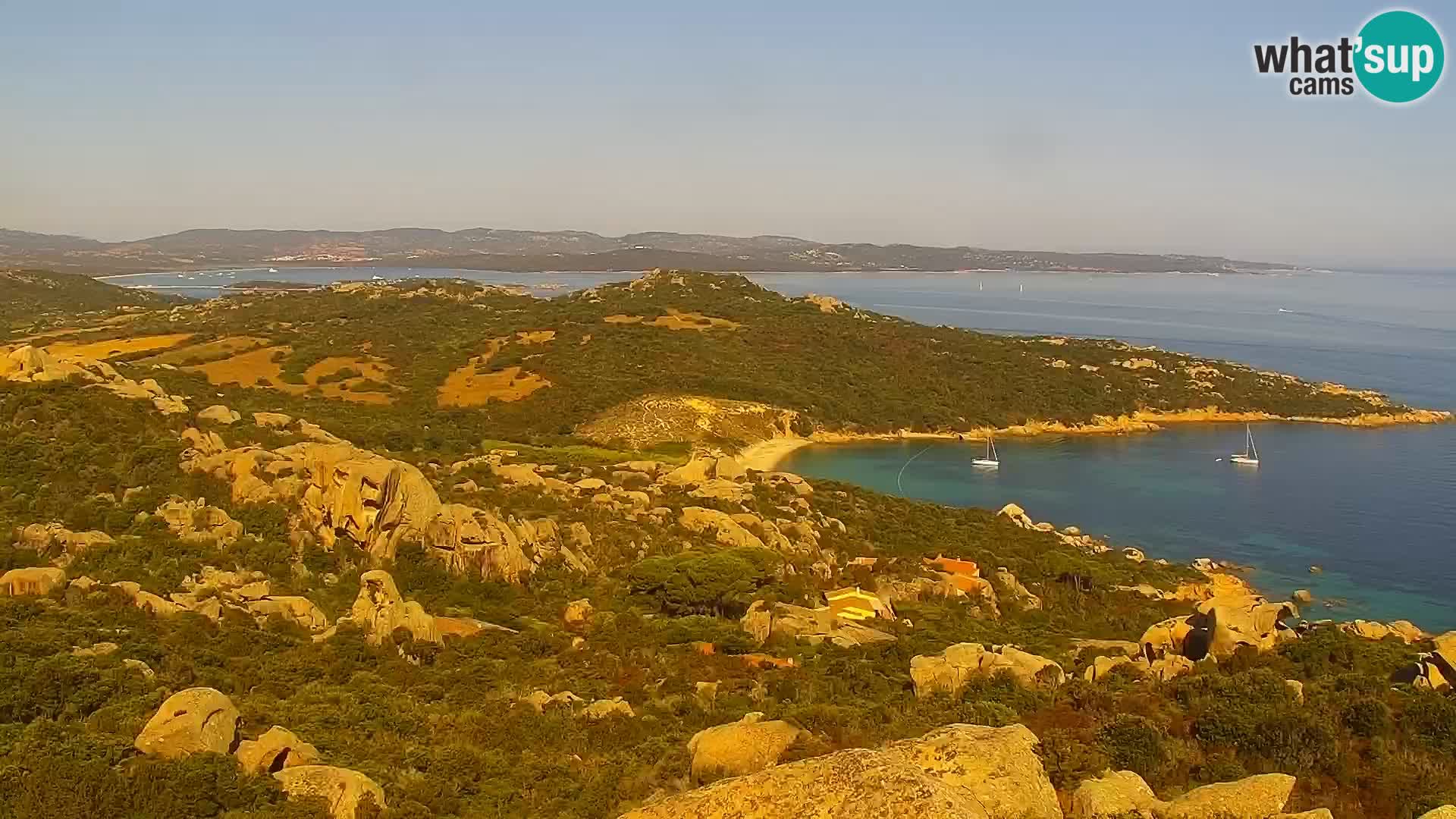 Punta Sardegna webcam la Vedetta – Palau – Maddalena – Sardinia