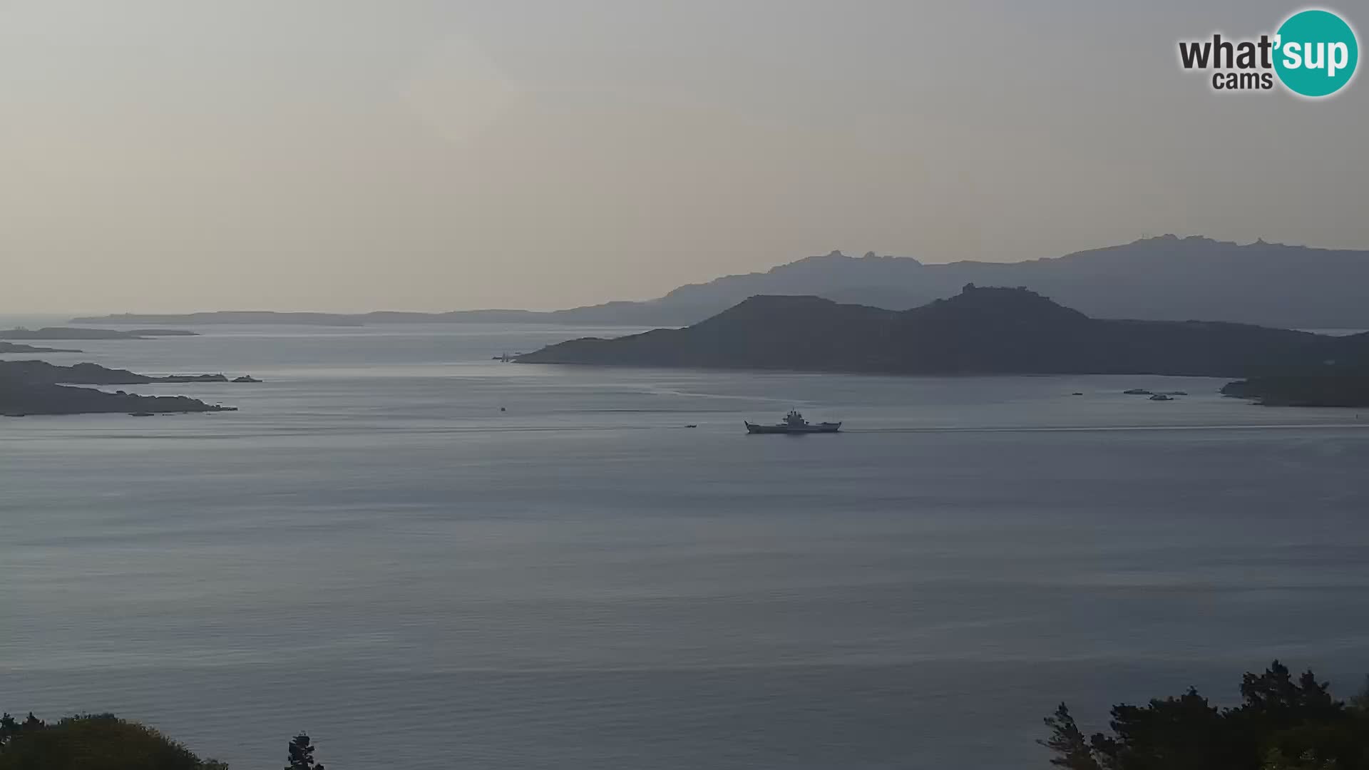 Punta Sardegna webcam la Vedetta – Palau – Maddalena – Sardinia