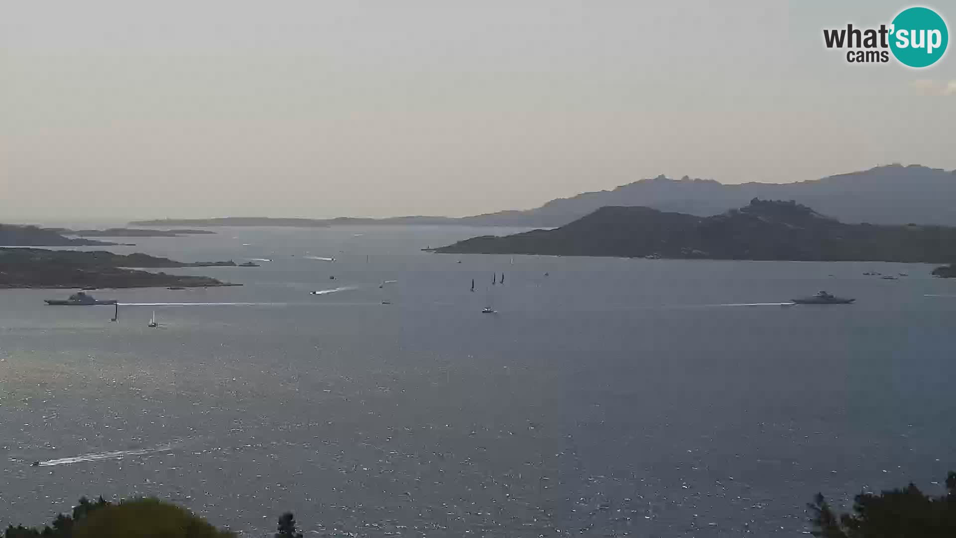 Punta Sardegna kamera v živo la Vedetta – Palau – Maddalena – Sardinija