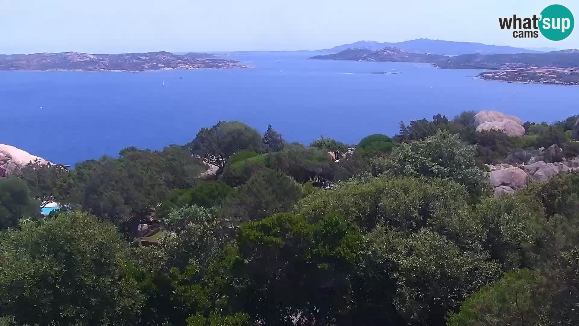 Punta Sardegna kamera v živo la Vedetta – Palau – Maddalena – Sardinija