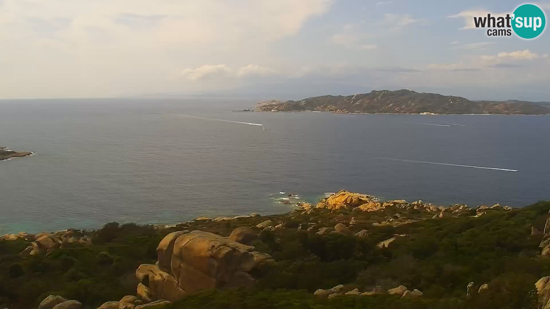 Punta Sardegna webcam la Vedetta – Palau – Maddalena – Sardinia