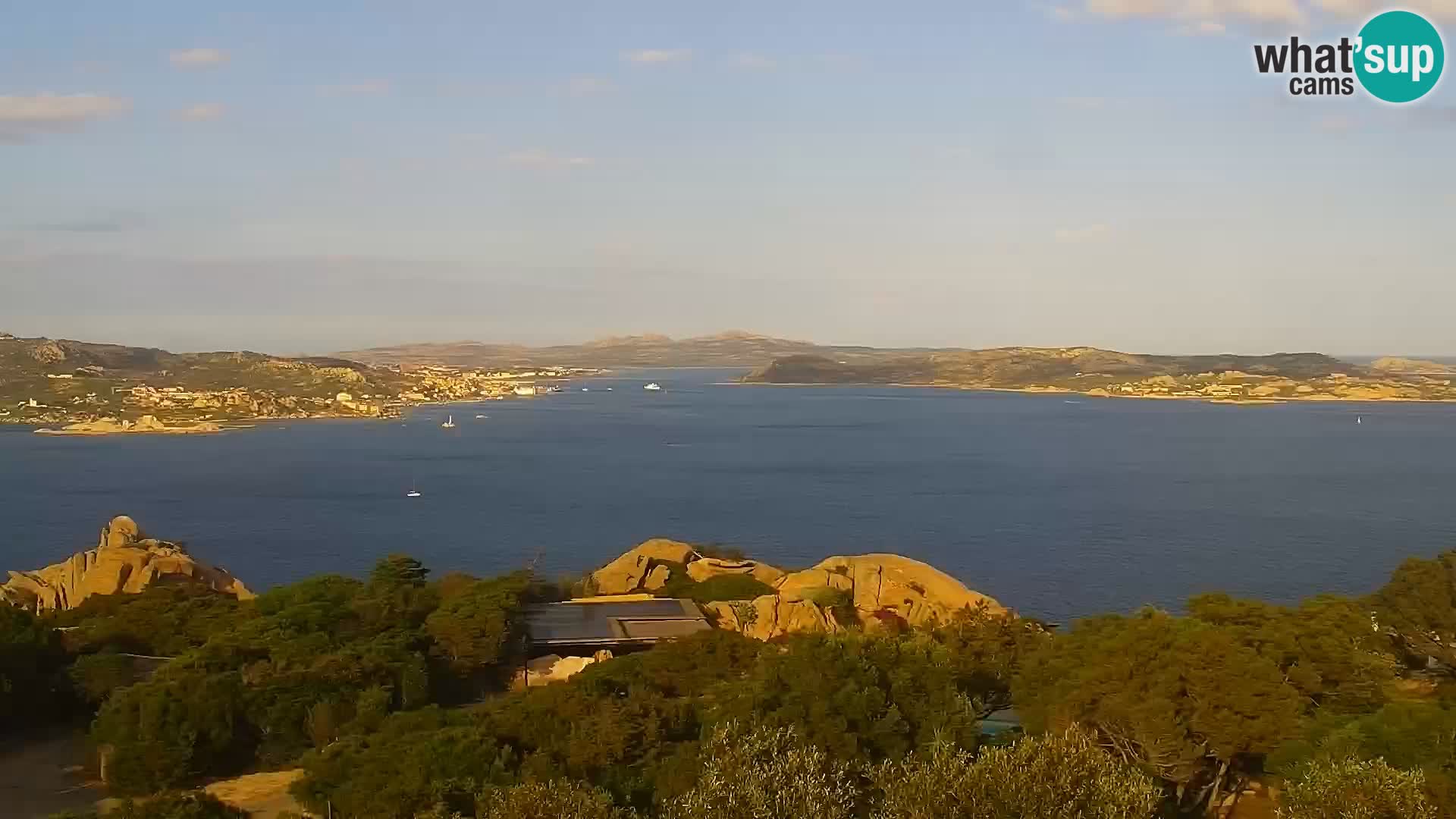 Punta Sardegna webcam la Vedetta – Palau – Maddalena – Sardinia