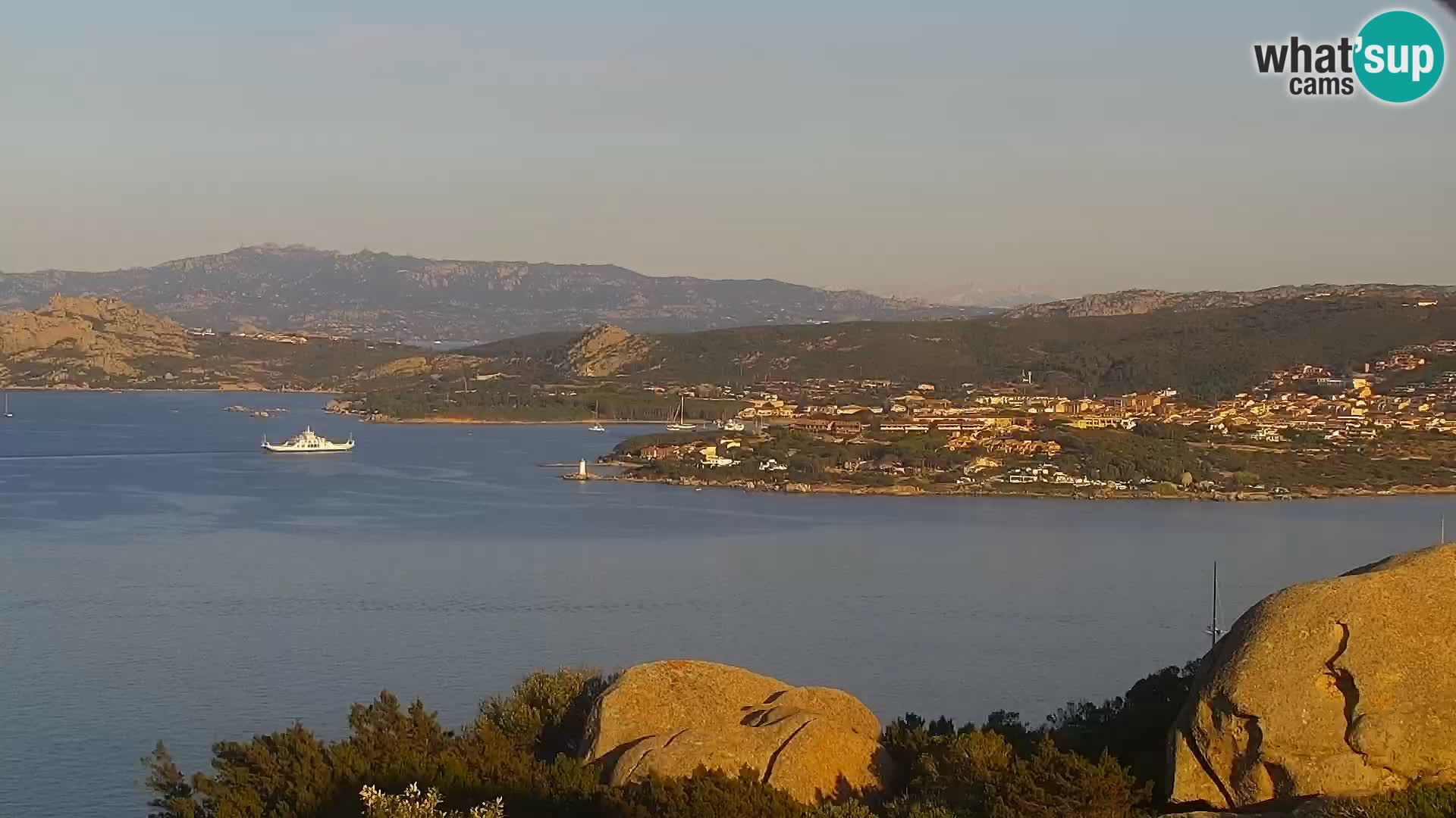 Punta Sardegna web cam – la Vedetta – Palau – La Maddalena – Sardinien