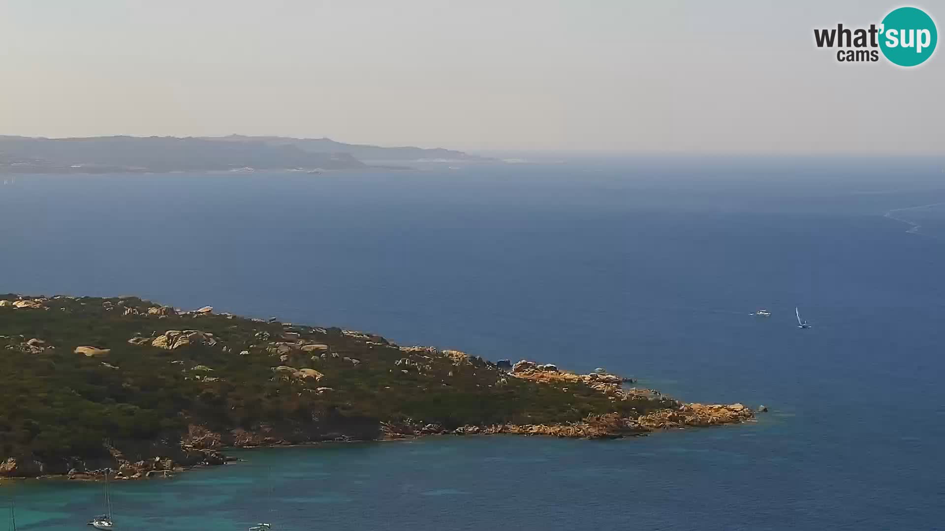 Punta Sardegna webcam la Vedetta – Palau – Maddalena – Sardinia