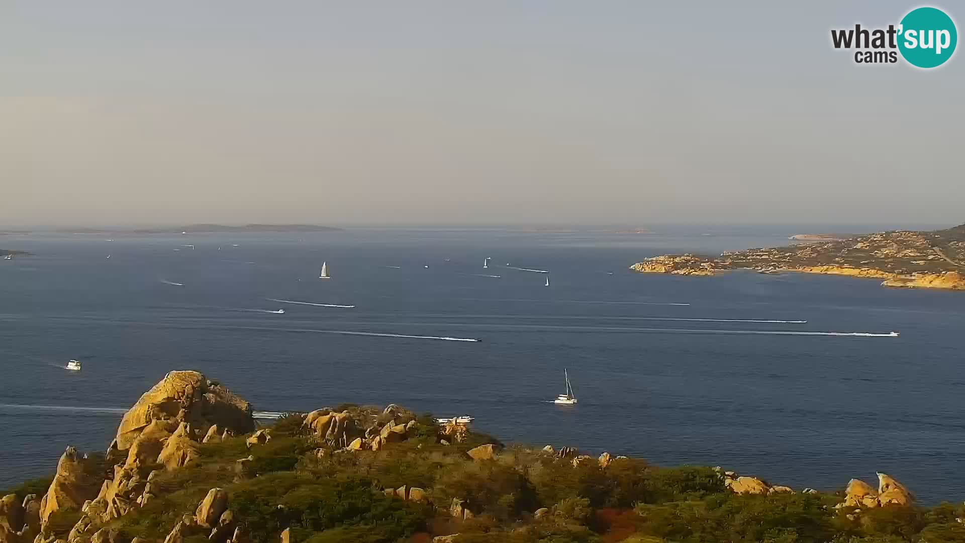 Punta Sardegna web cam – la Vedetta – Palau – La Maddalena – Sardinien