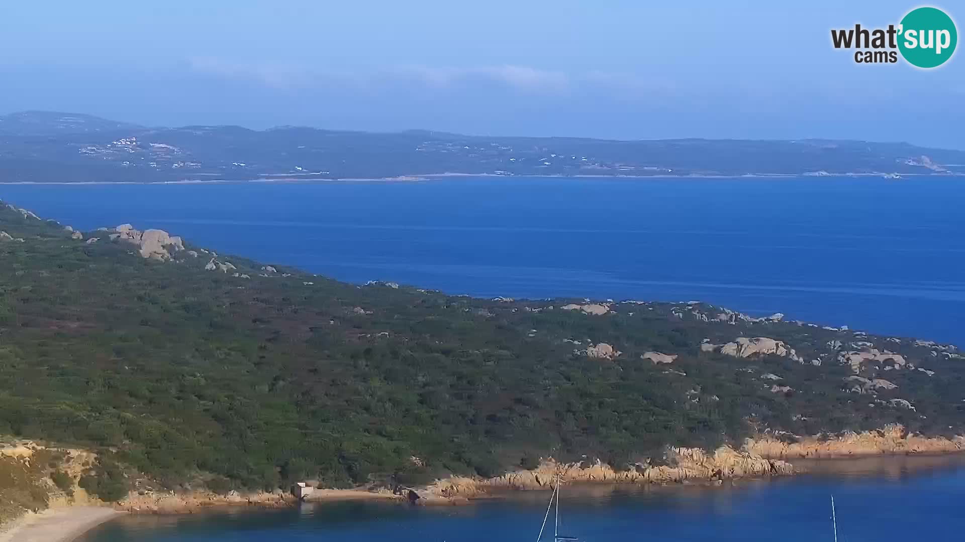 Punta Sardegna webcam la Vedetta – Palau – Maddalena – Sardinia