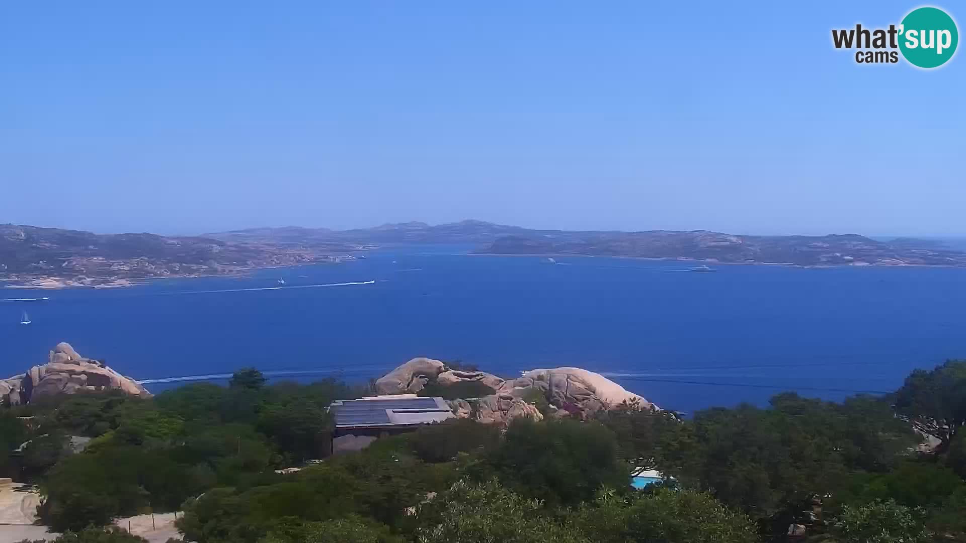 Punta Sardegna webcam la Vedetta – Palau – Maddalena – Sardinia