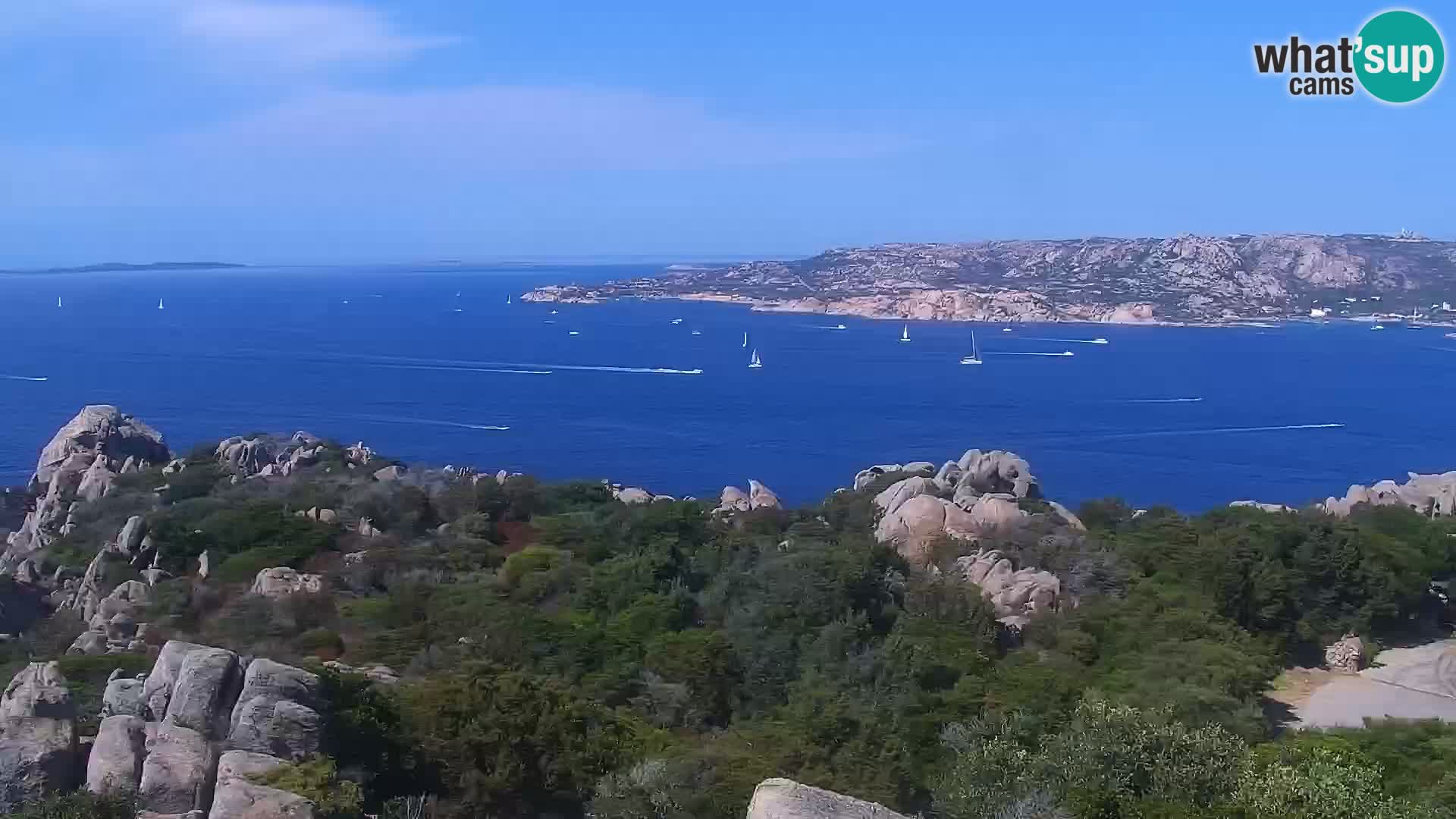 Punta Sardegna web cam – la Vedetta – Palau – La Maddalena – Sardinien