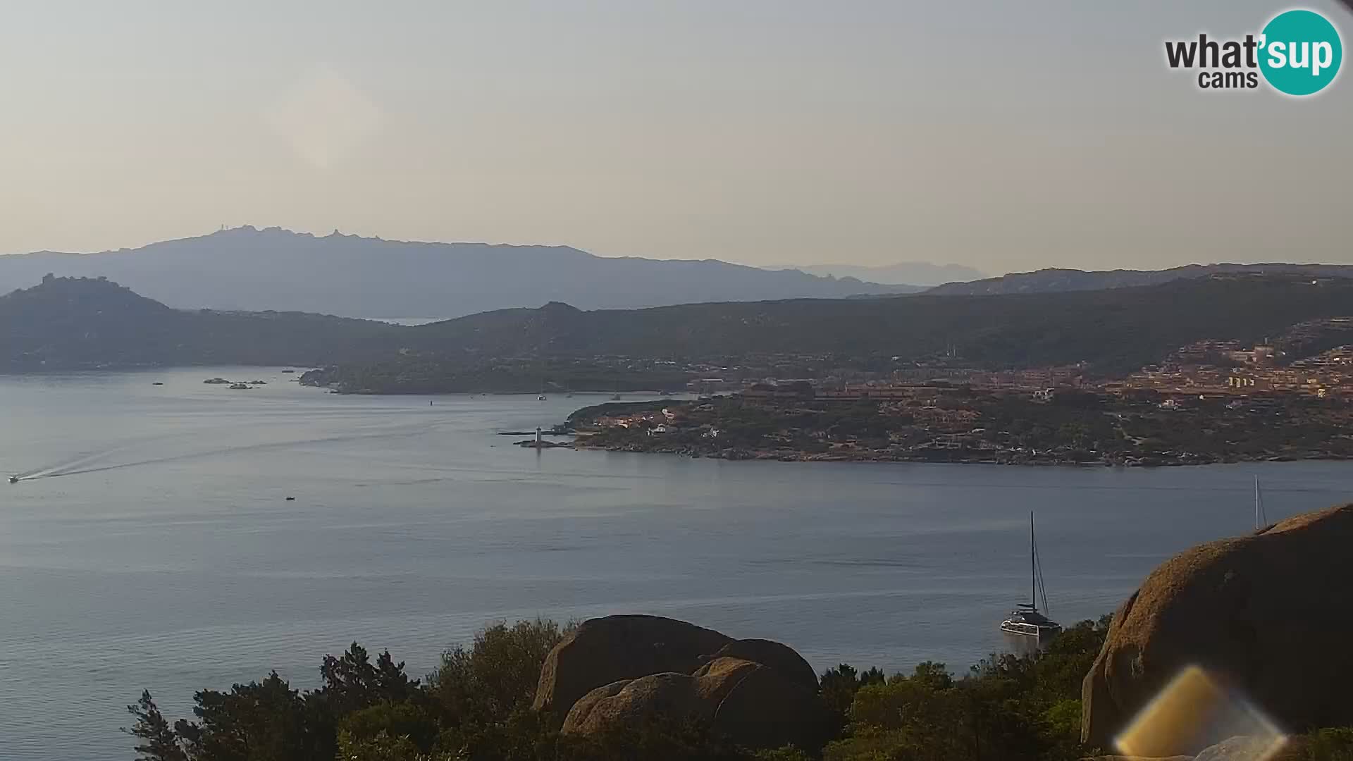 Punta Sardegna webcam la Vedetta – Palau – Maddalena – Sardinia